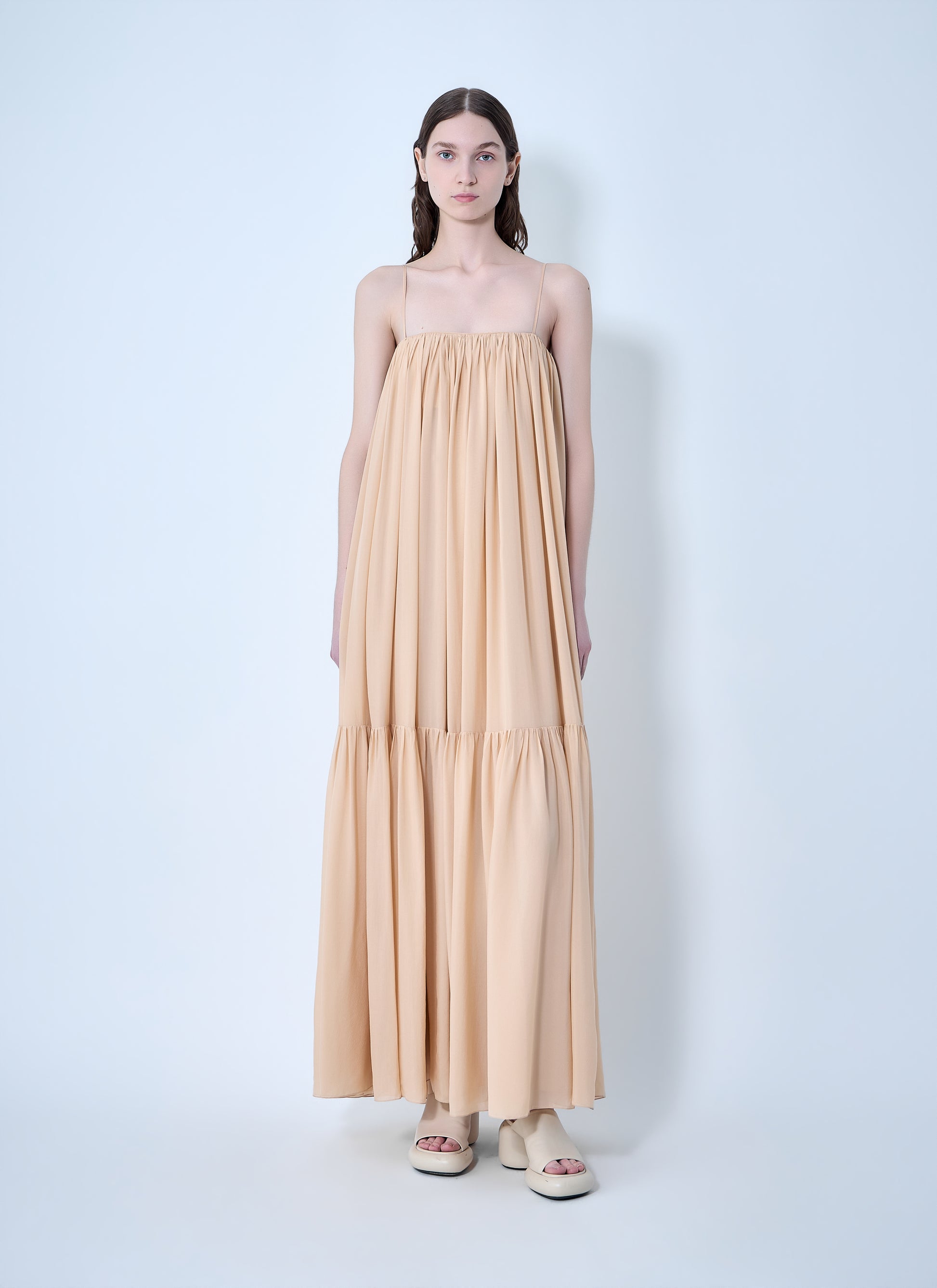 Chloé Women Silk Long Dress CHLOE