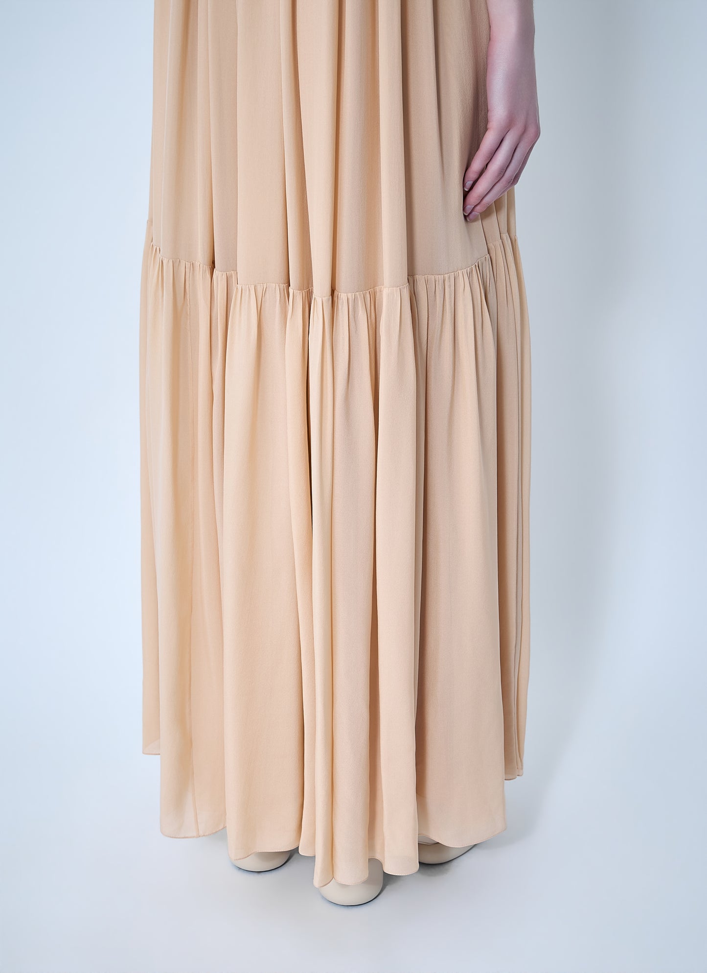 Chloé Women Silk Long Dress CHLOE
