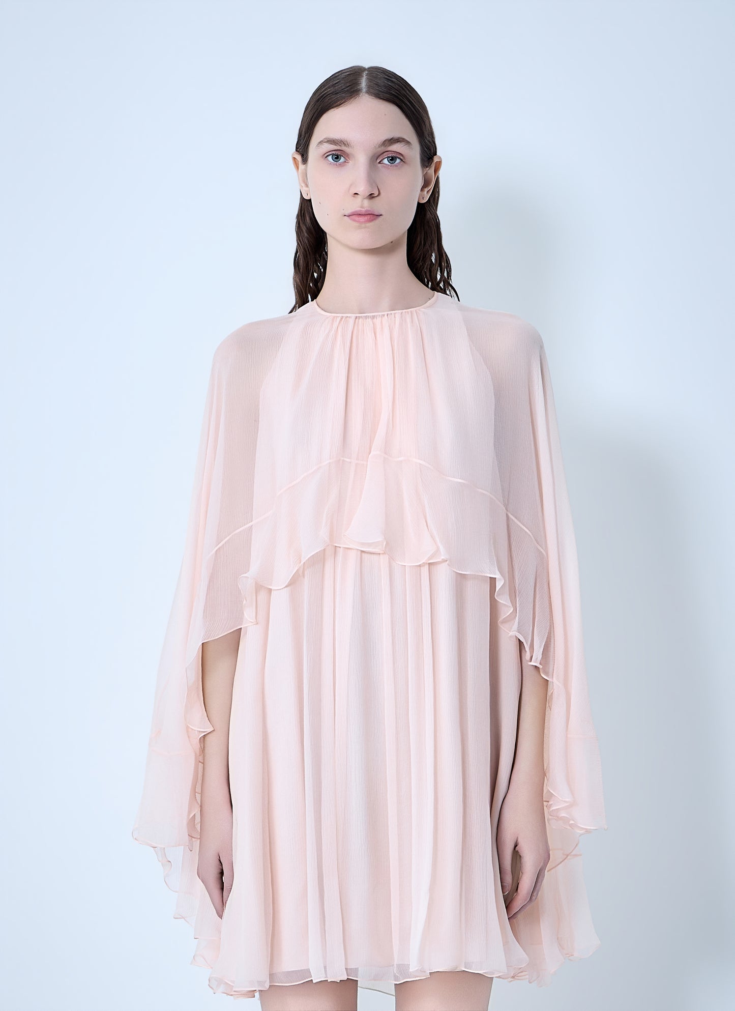 Chloé Women Silk Thin-Strap Long Dress CHLOE