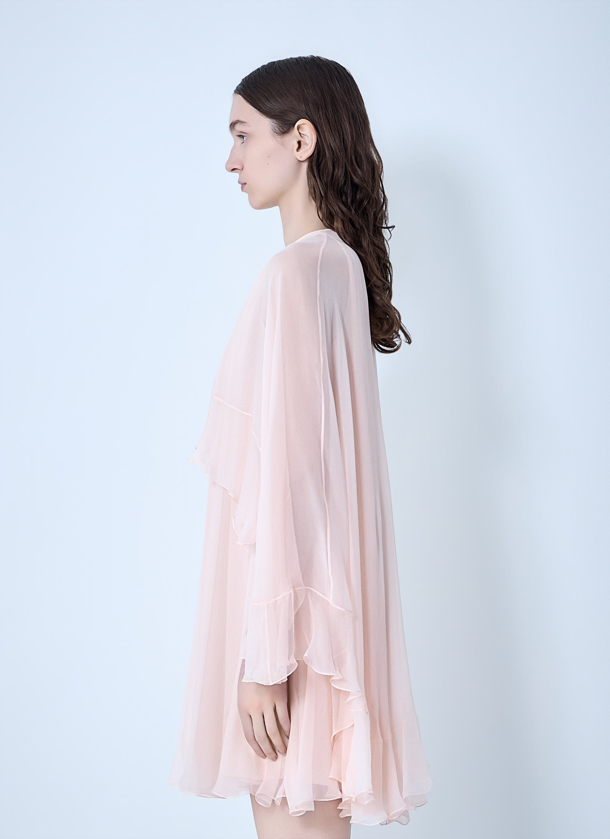 Chloé Women Silk Thin-Strap Long Dress CHLOE