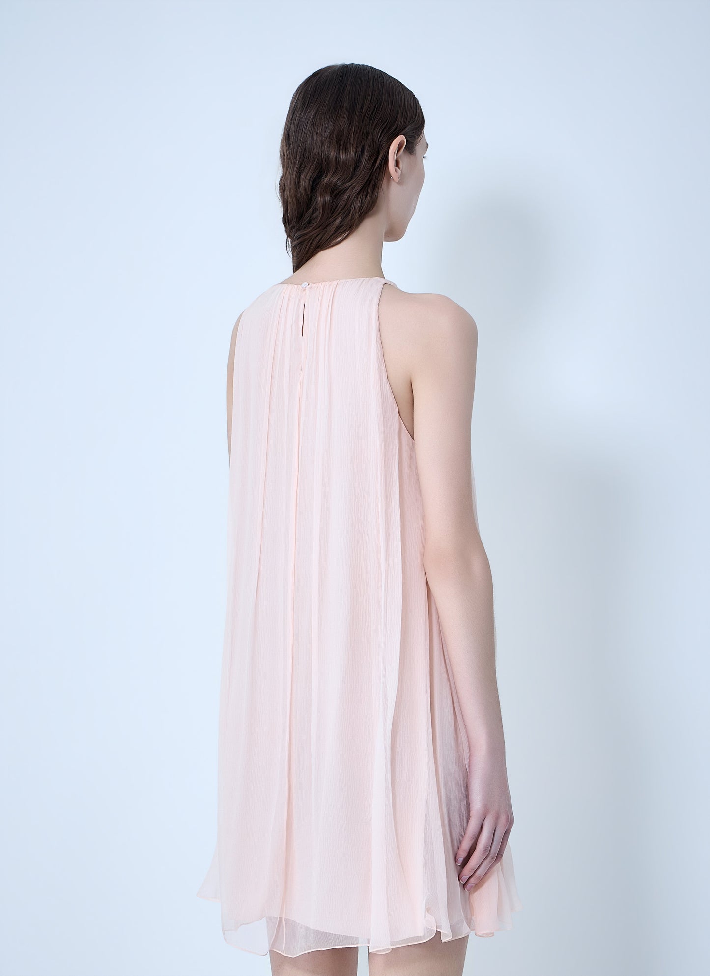 Chloé Women Silk Thin-Strap Long Dress CHLOE