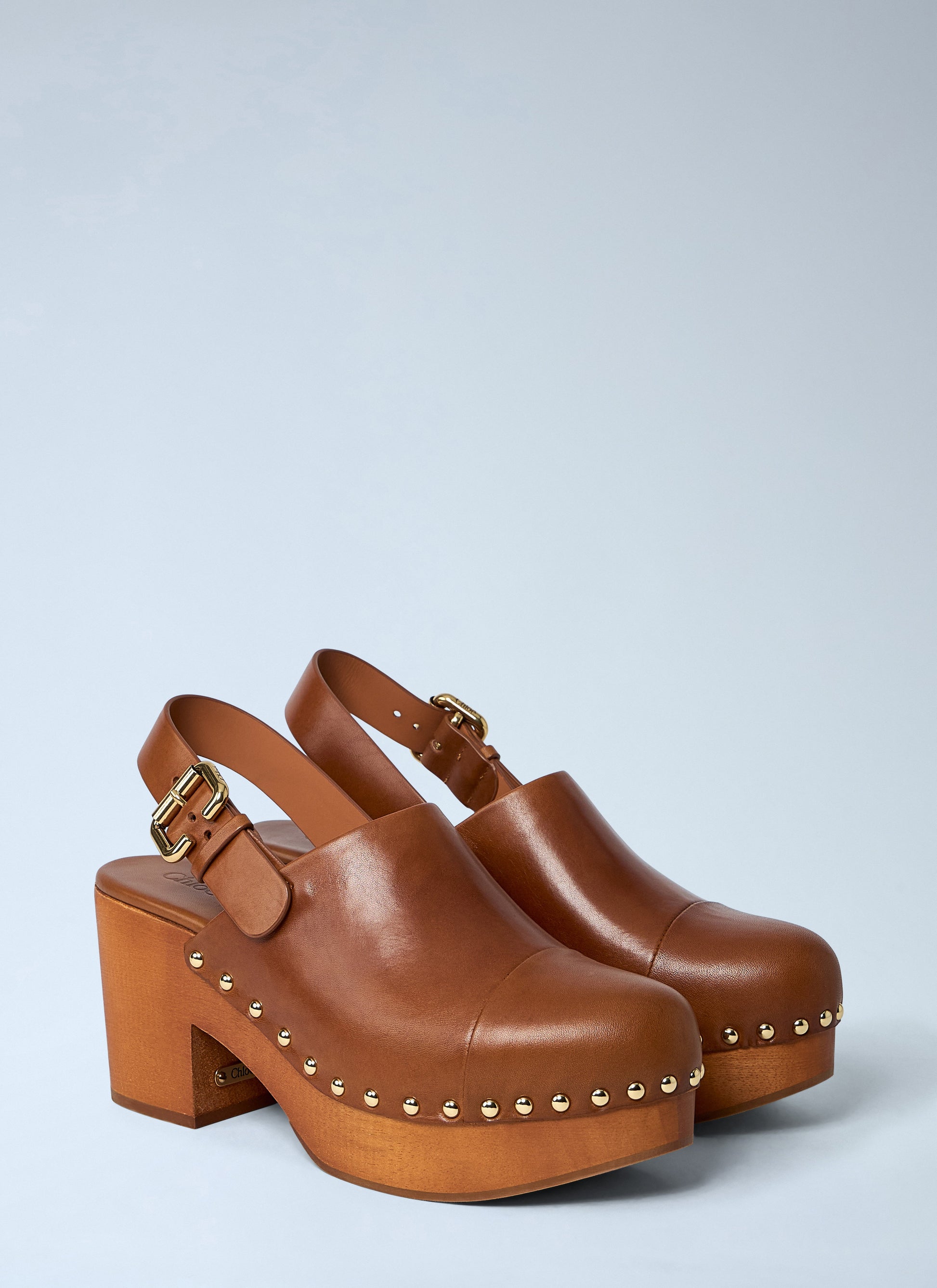 Chloé Women Jeannette Heel Clogs CHLOE