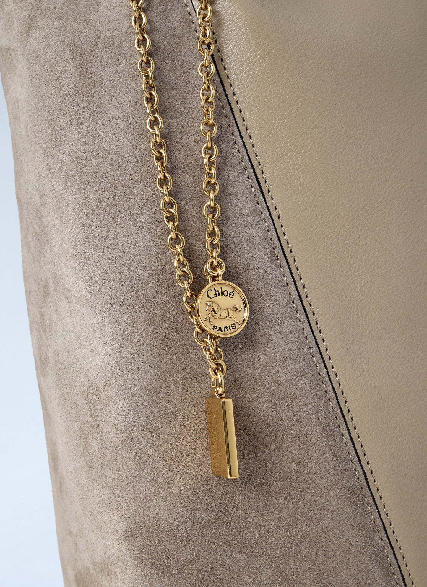Chloé Women Spin Suede Tote Bag CHLOE