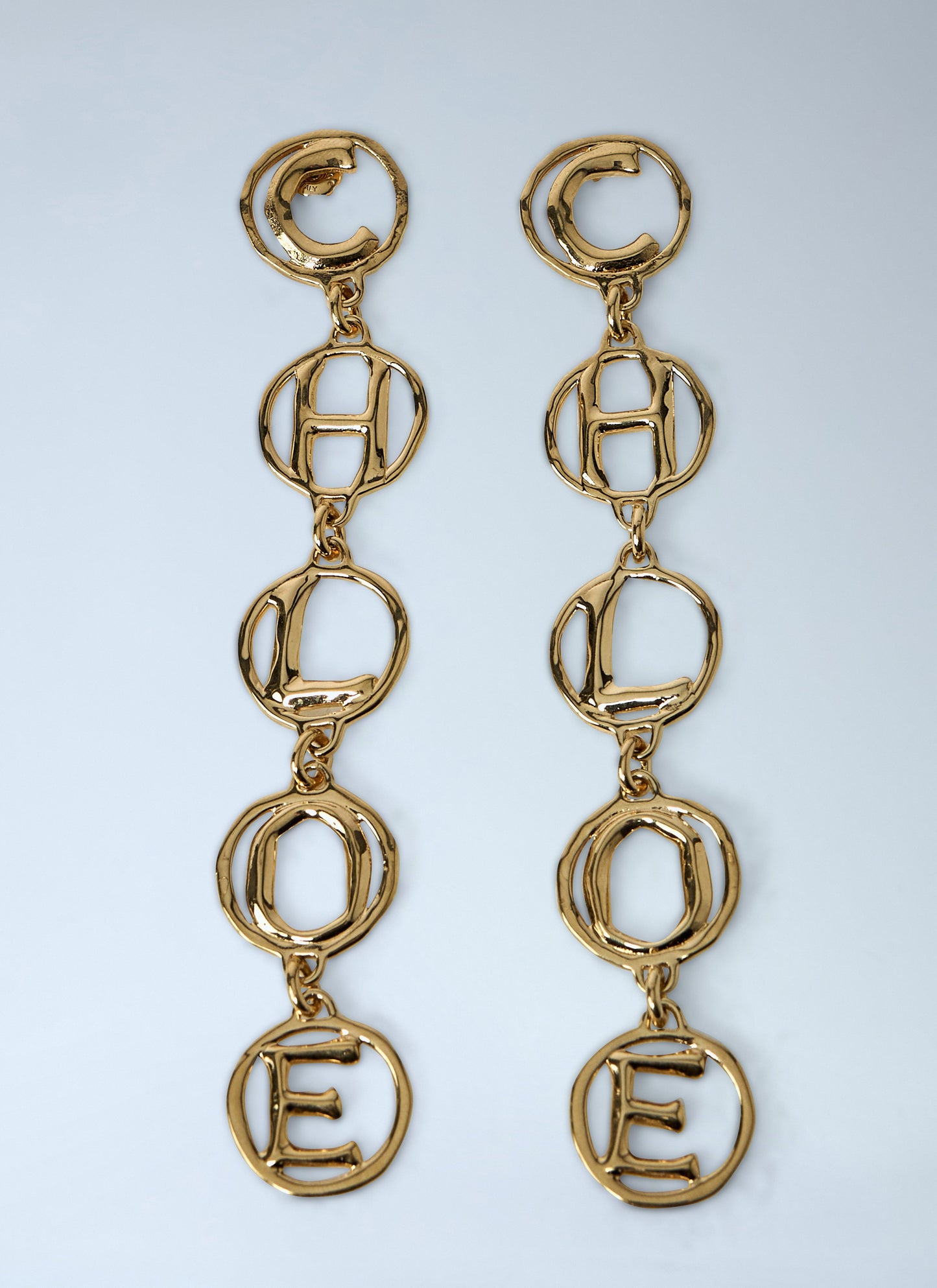 Chloé Women Script Earrings CHLOE