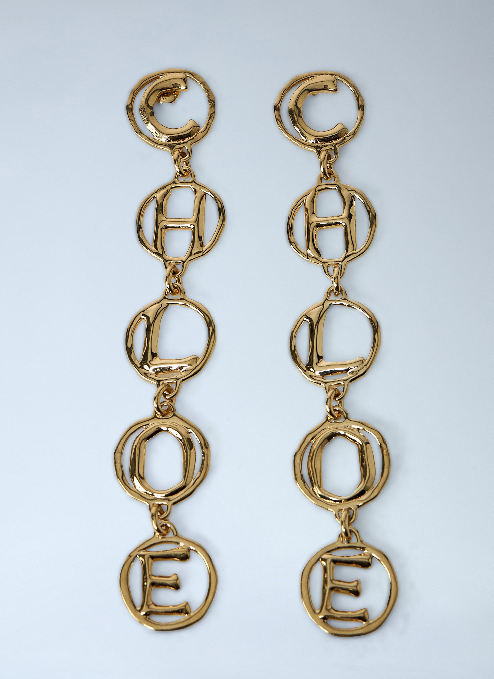 Chloé Women Script Earrings CHLOE