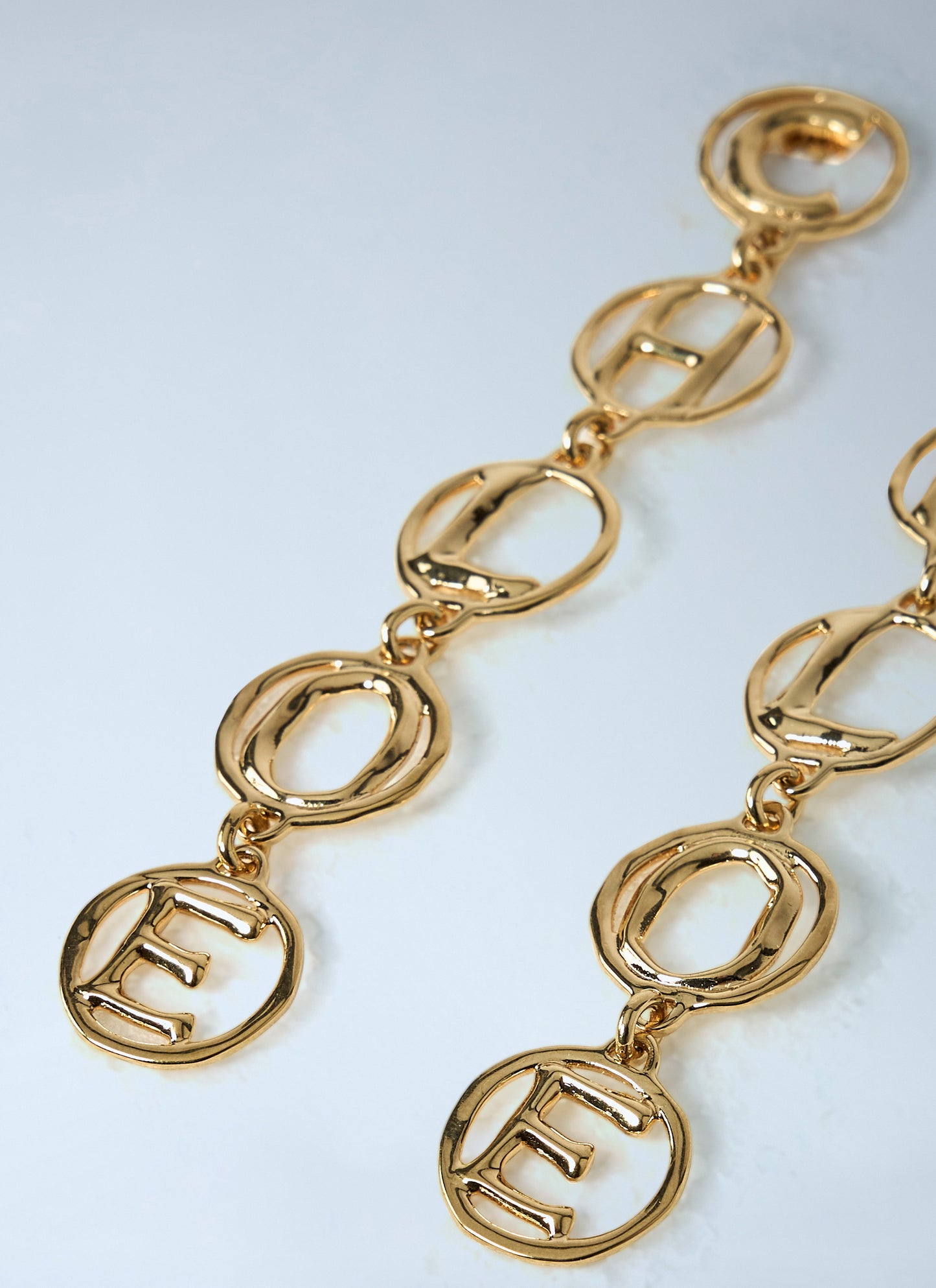 Chloé Women Script Earrings CHLOE
