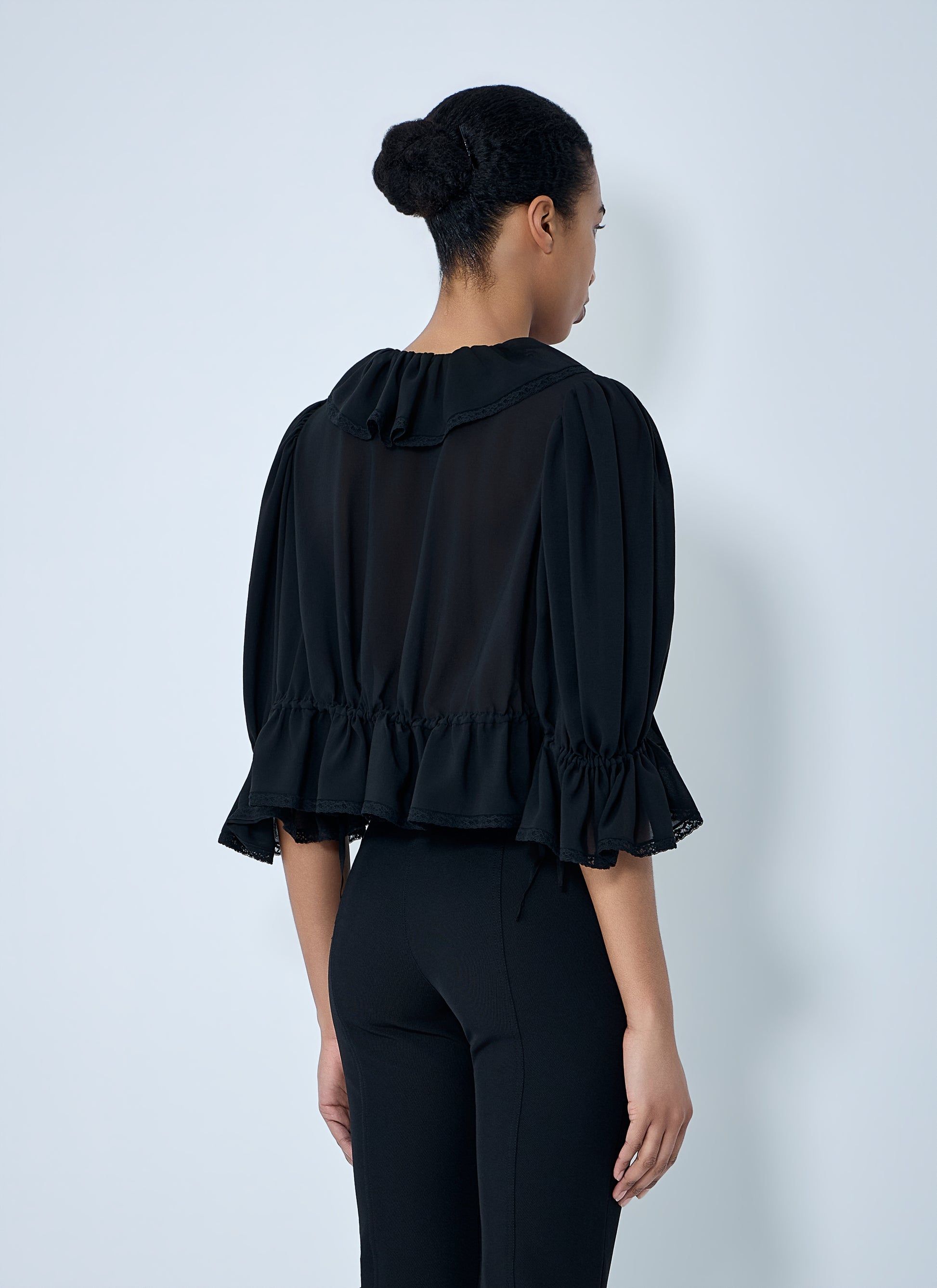 Chloé Women Ruffled-Detail Top CHLOE