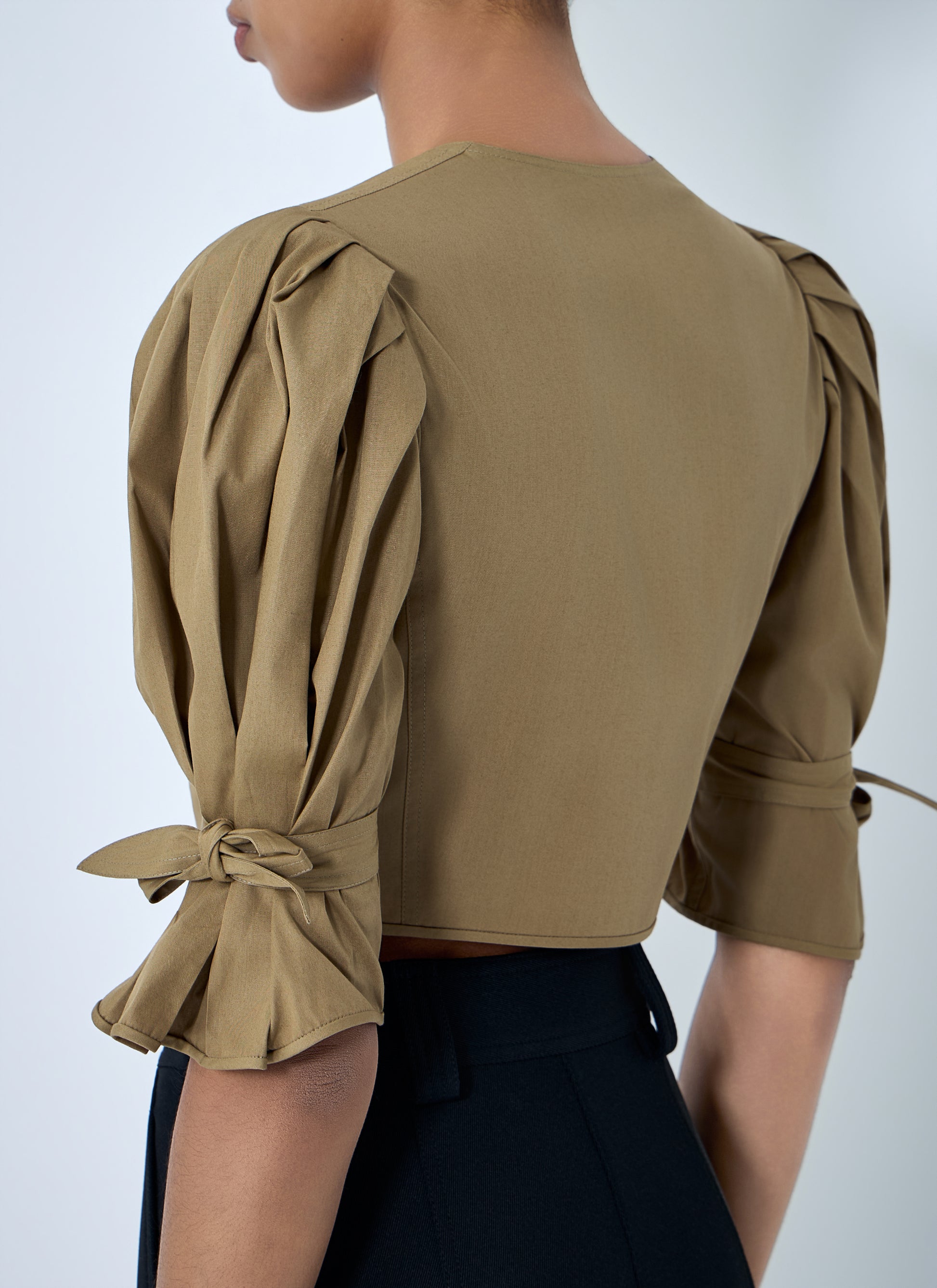 Chloé Women Structured Cropped Blouse CHLOE