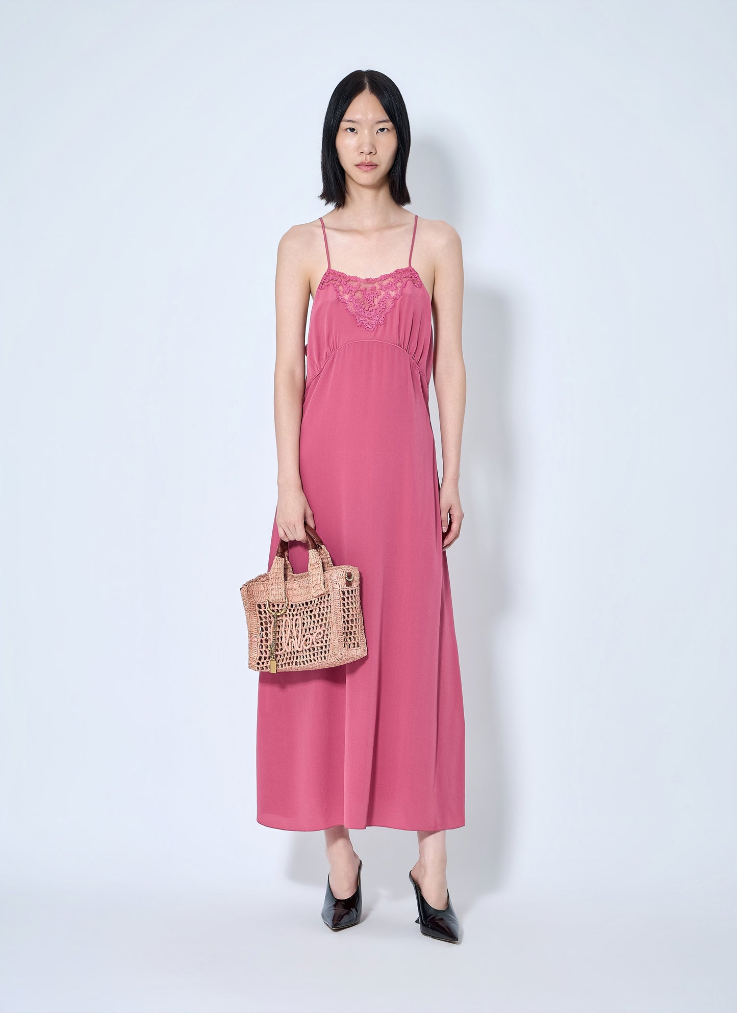 Chloé Women Spaghetti Strap Slip Dress
