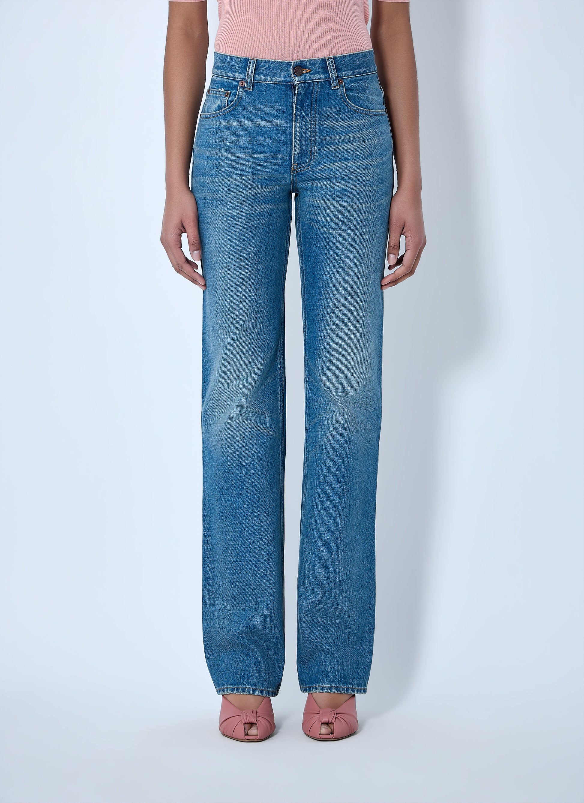 Chloé Women Straight-Leg Denim Jeans CHLOE