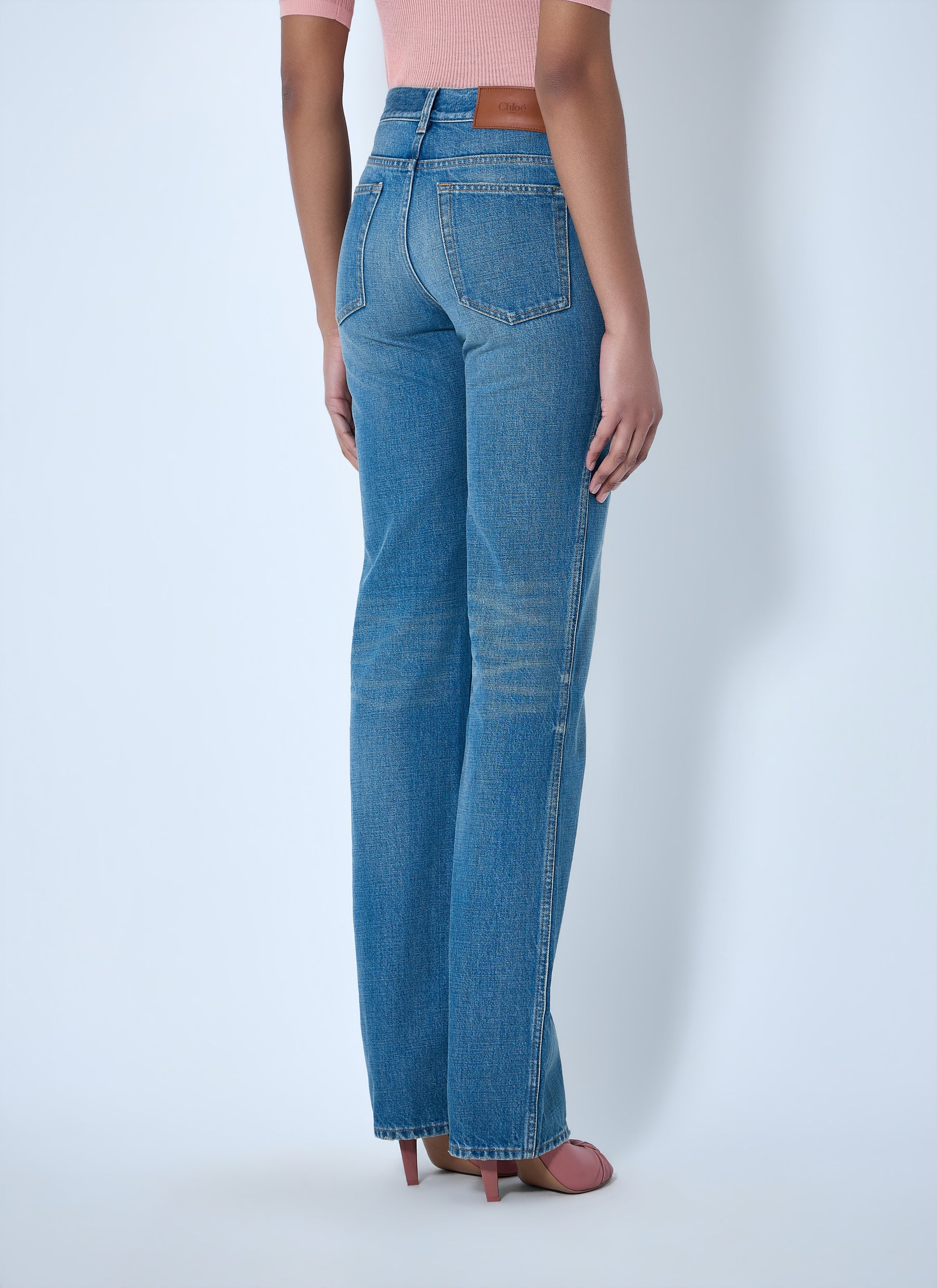 Chloé Women Straight-Leg Denim Jeans CHLOE