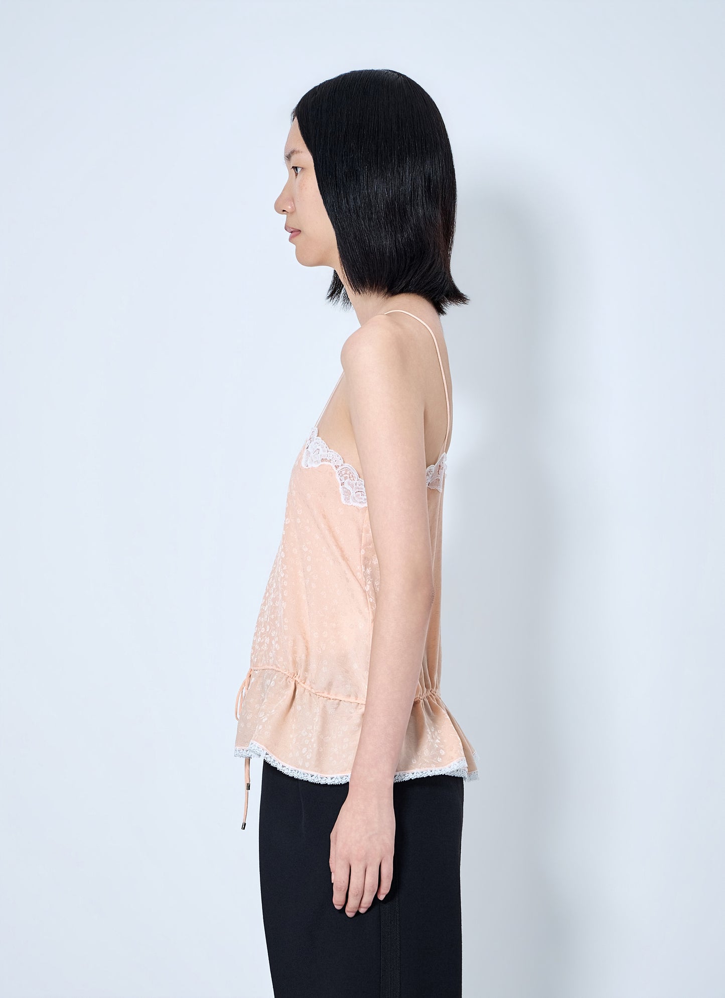 Chloé Women Lace Trim Camisole Top CHLOE