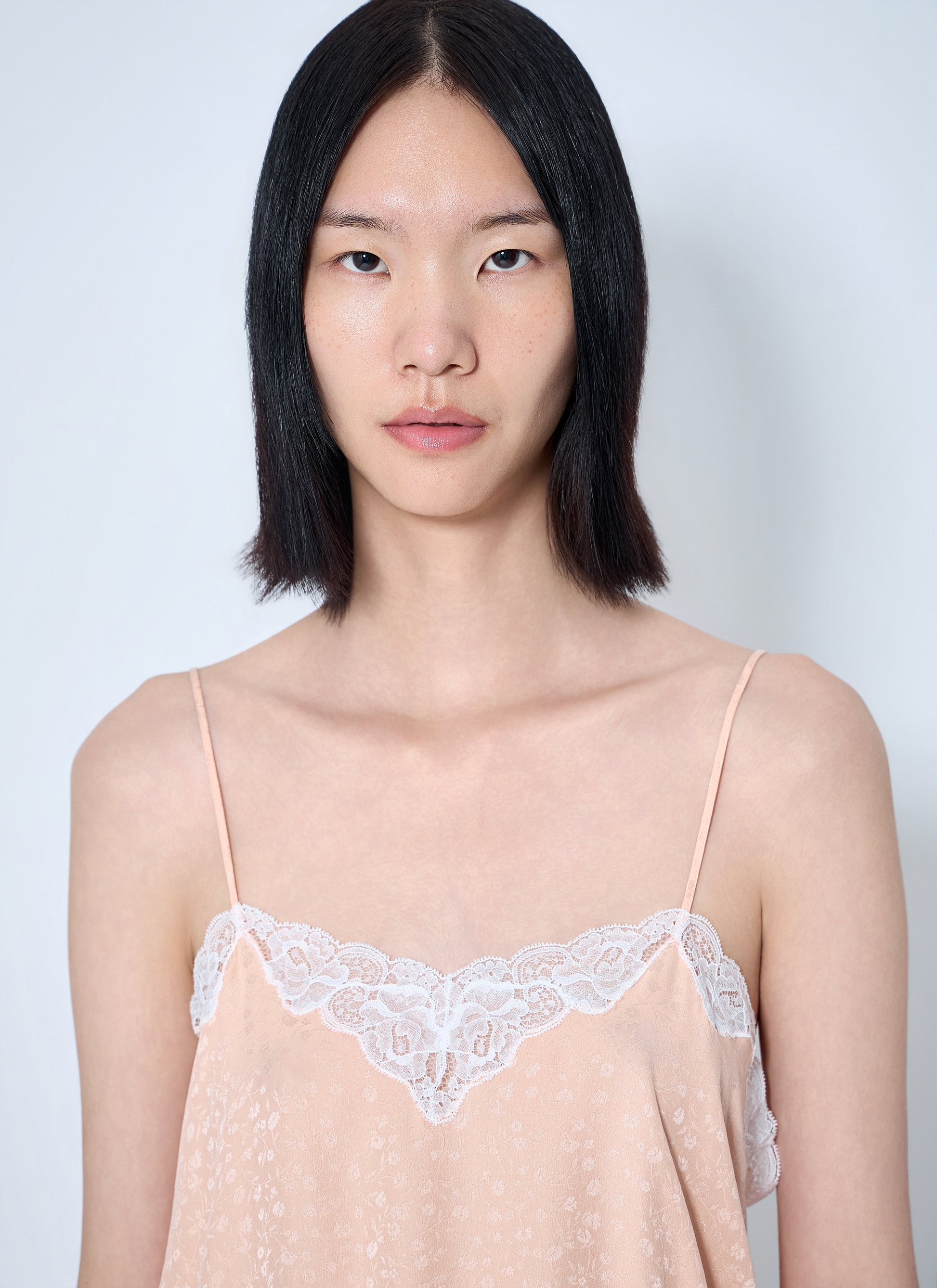 Chloé Women Lace Trim Camisole Top CHLOE