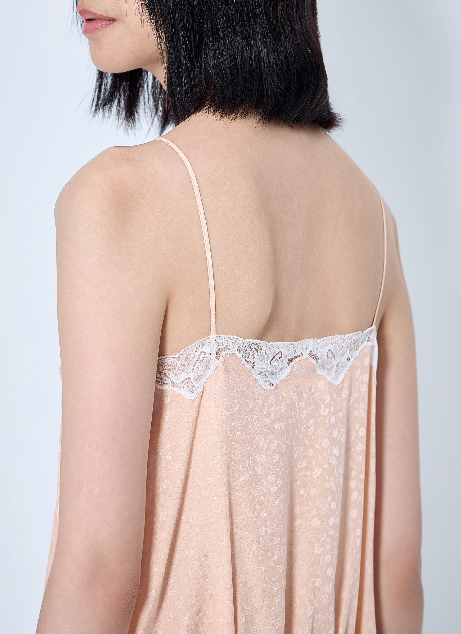 Chloé Women Lace Trim Camisole Top CHLOE