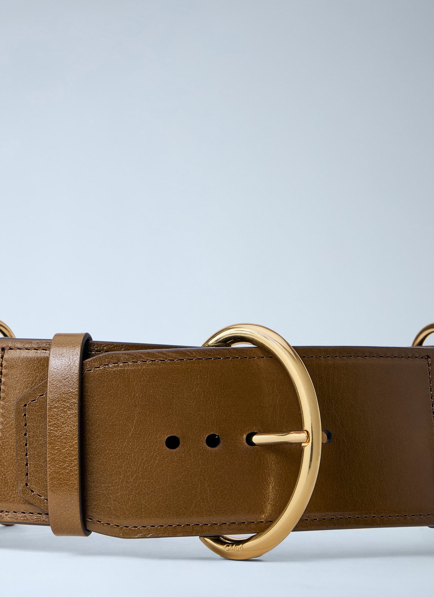 Chloé Women Chain Detail Wide Belt CHLOE
