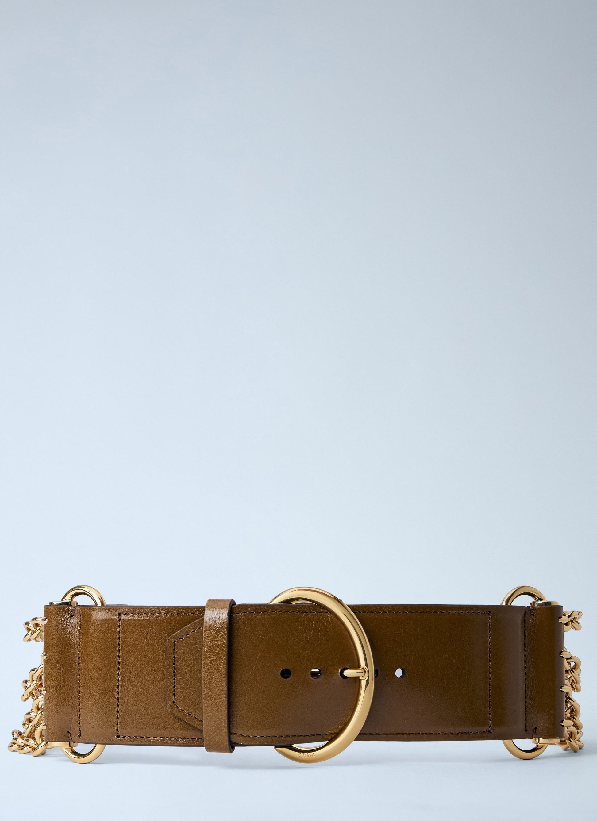 Chloé Women Chain Detail Wide Belt CHLOE