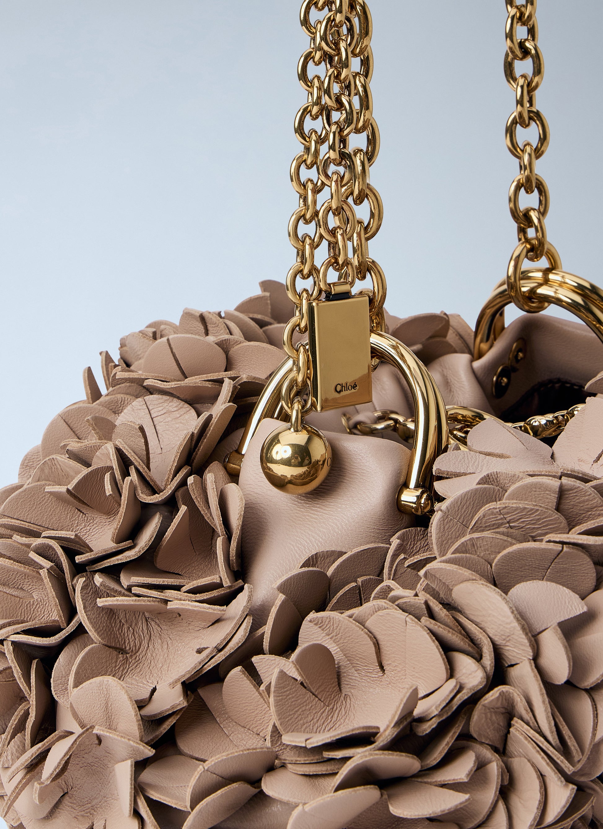 Chloé Women Floral Appliqué Chain Bag CHLOE