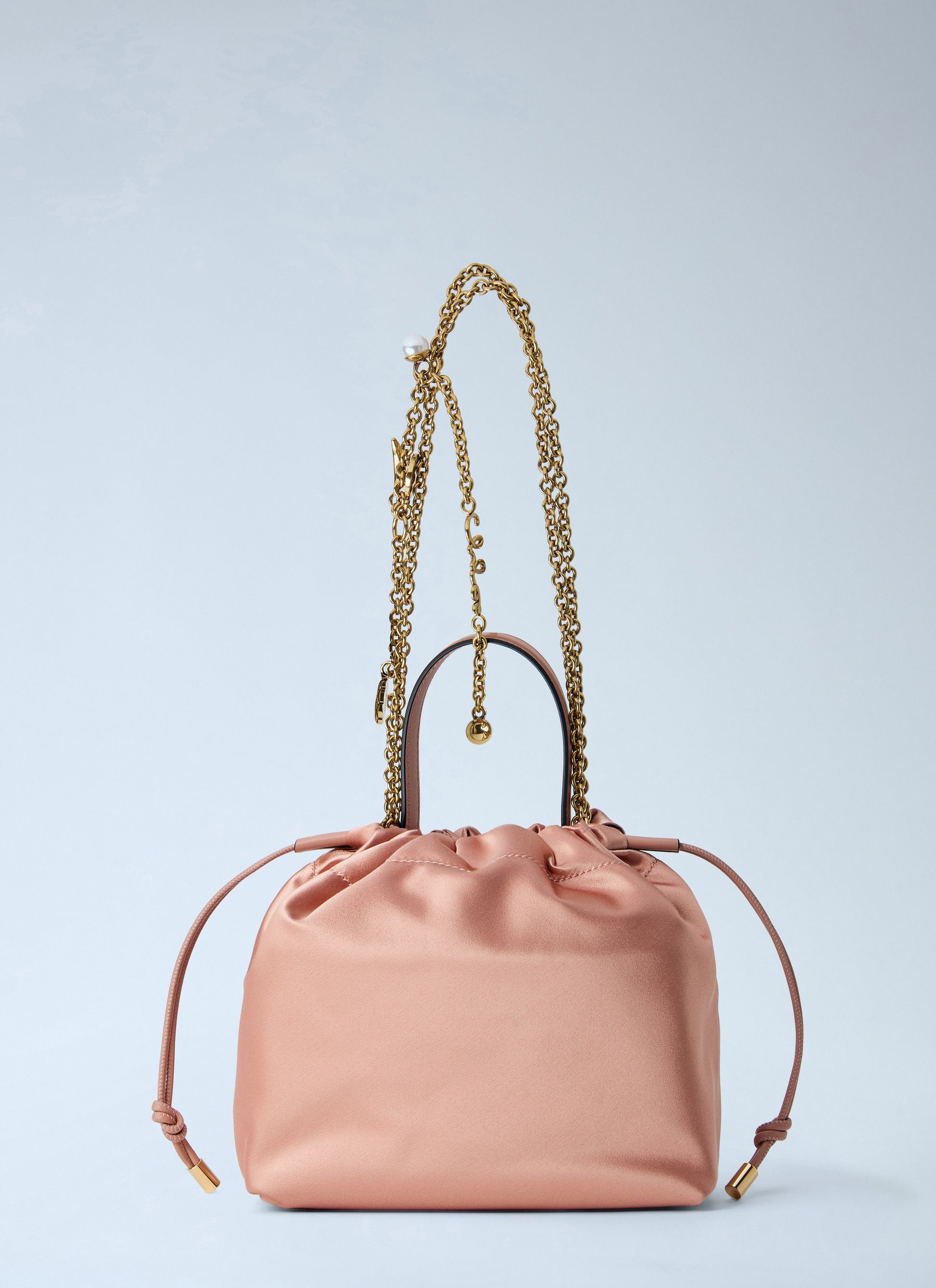 Chloé Women Drawstring Chain Icons Handle Bag CHLOE