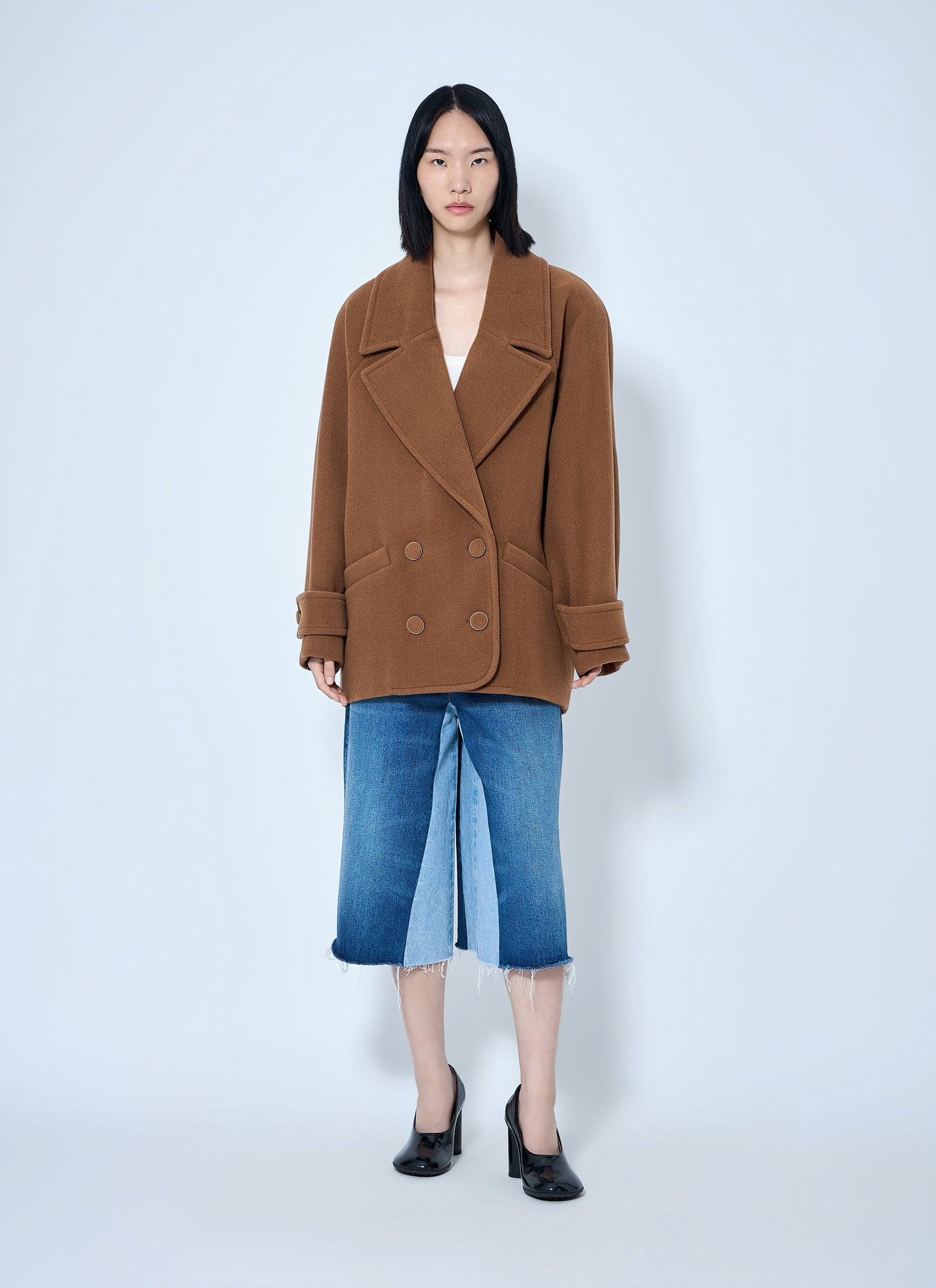 Chloé Women Double-Breasted Short Coat