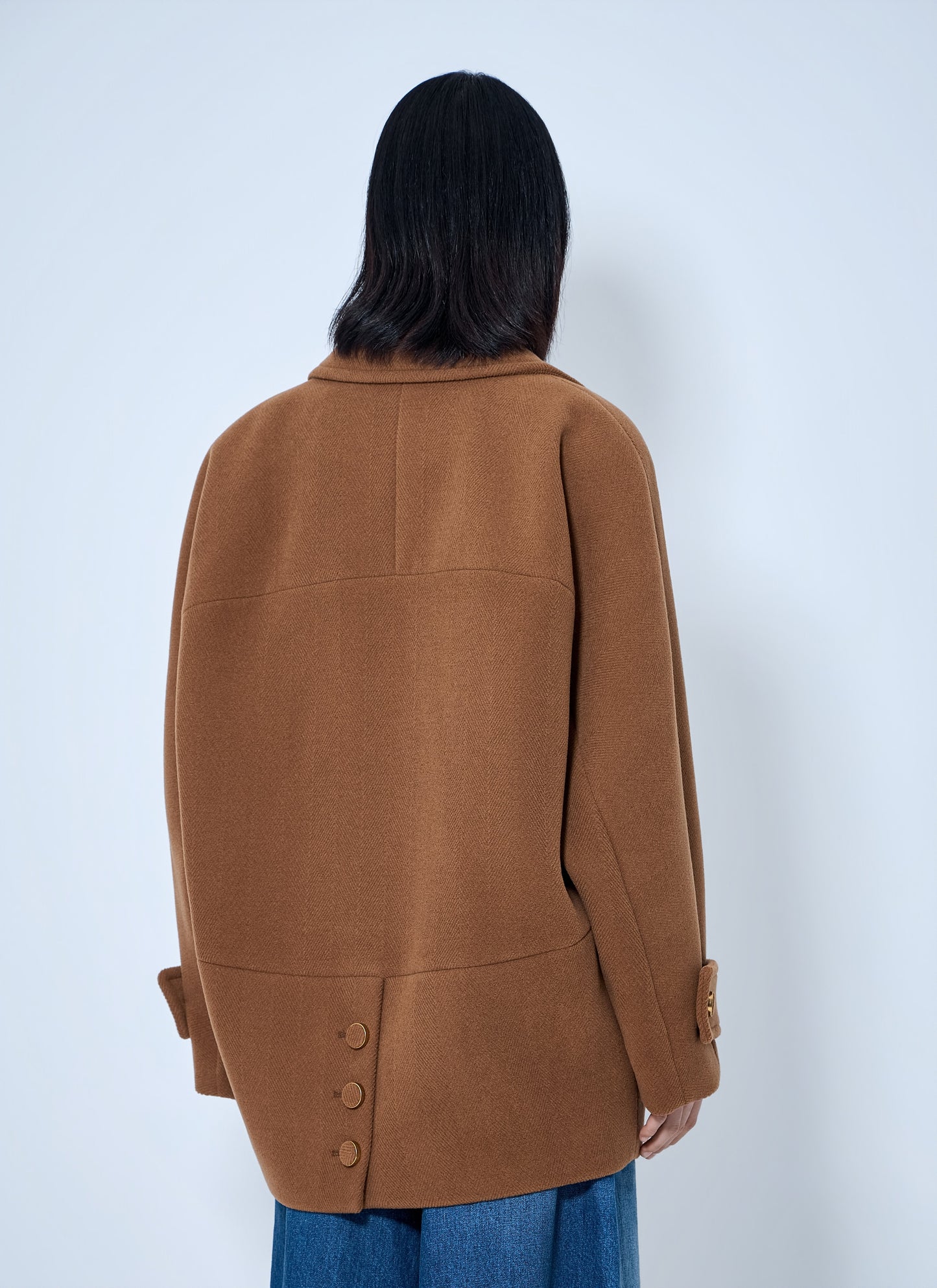 Chloé Women Double-Breasted Short Coat