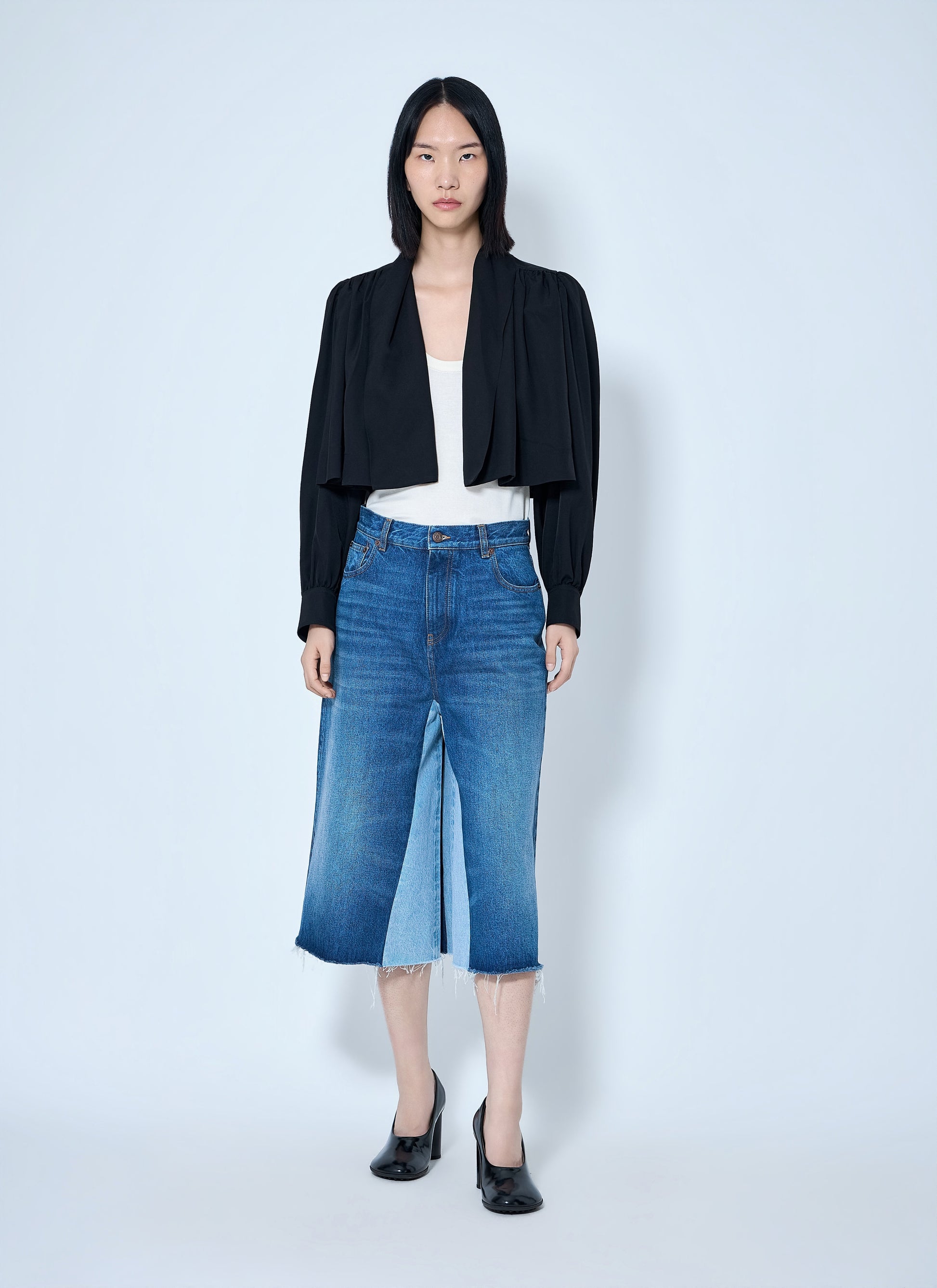 Chloé Women Gathered Cropped Jacket CHLOE