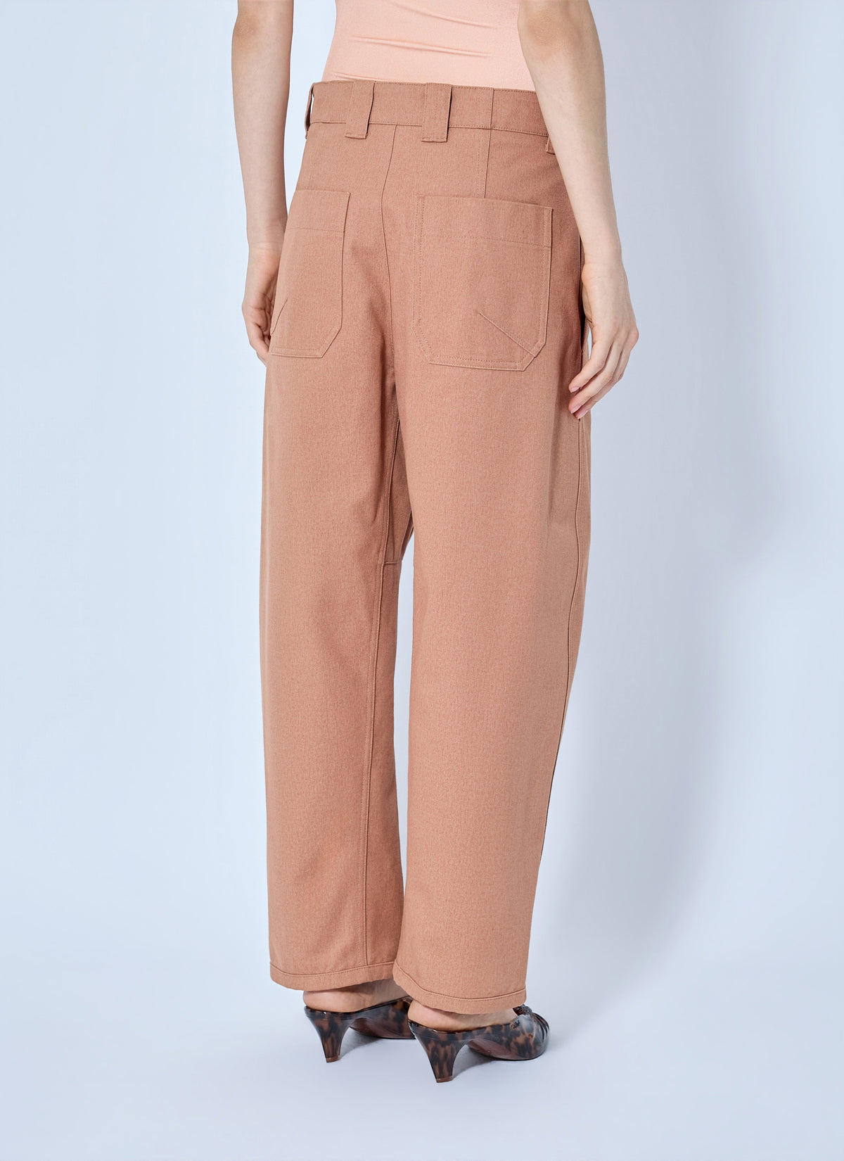 Chloé Women Wide-Leg Barrel Trousers CHLOE