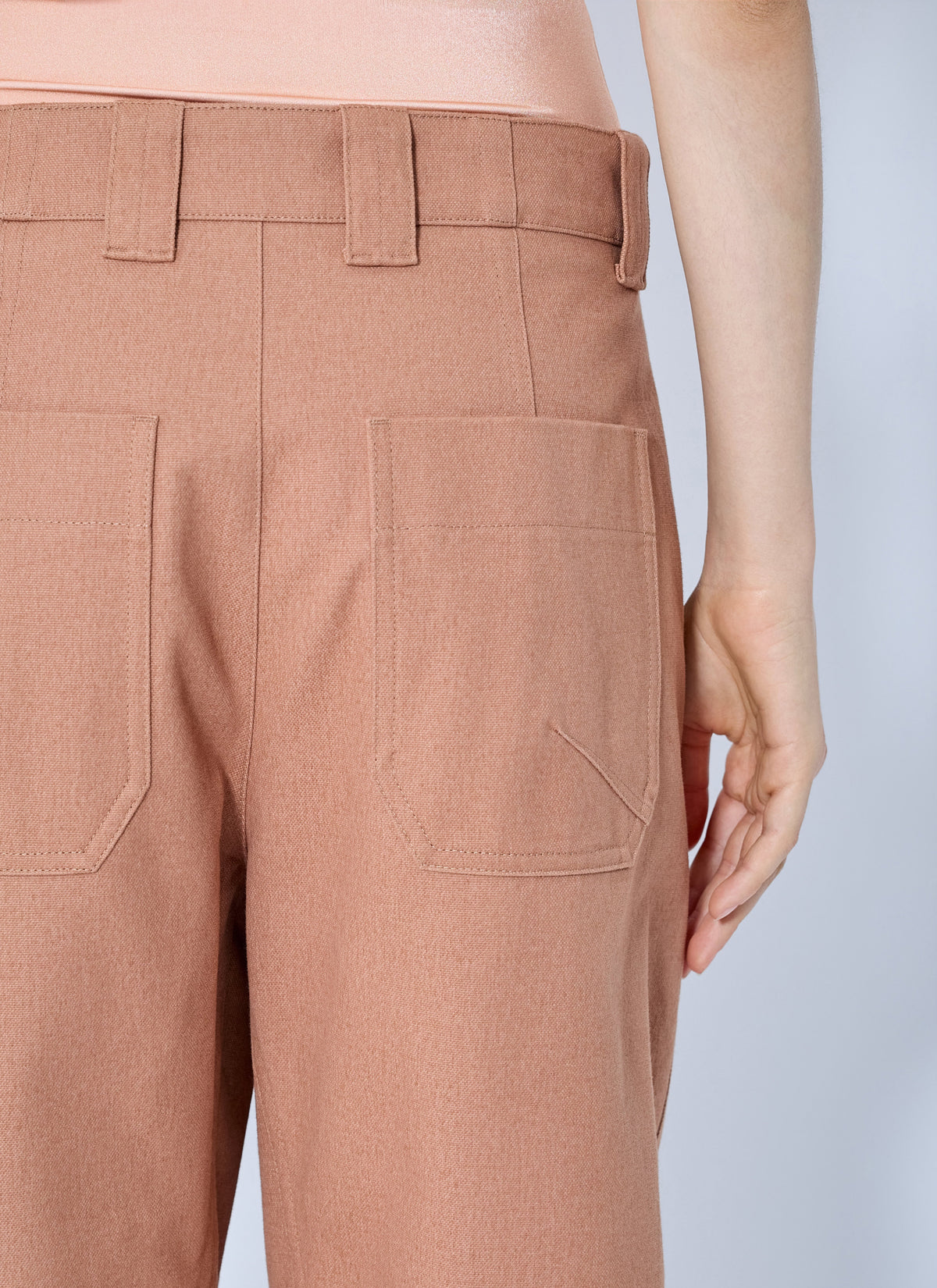 Chloé Women Wide-Leg Barrel Trousers CHLOE