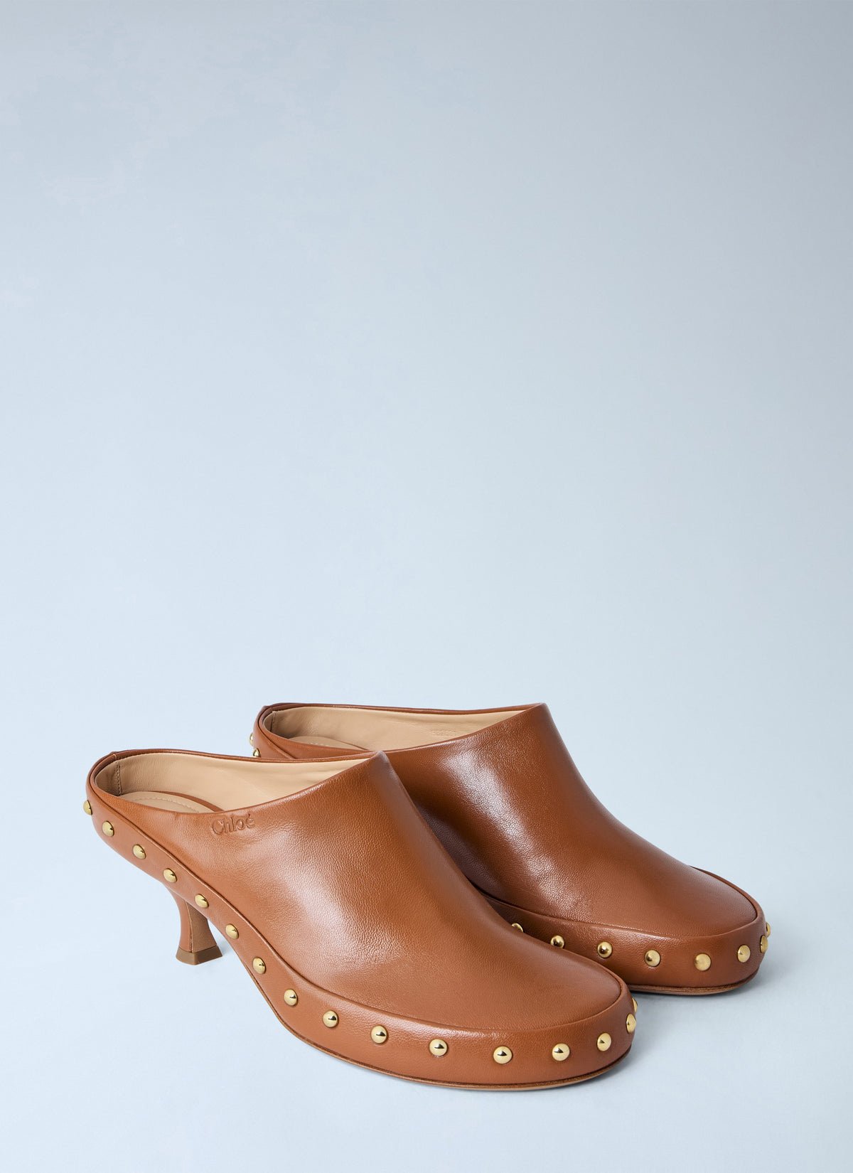 Chloé Women Junie Heeled Mules CHLOE