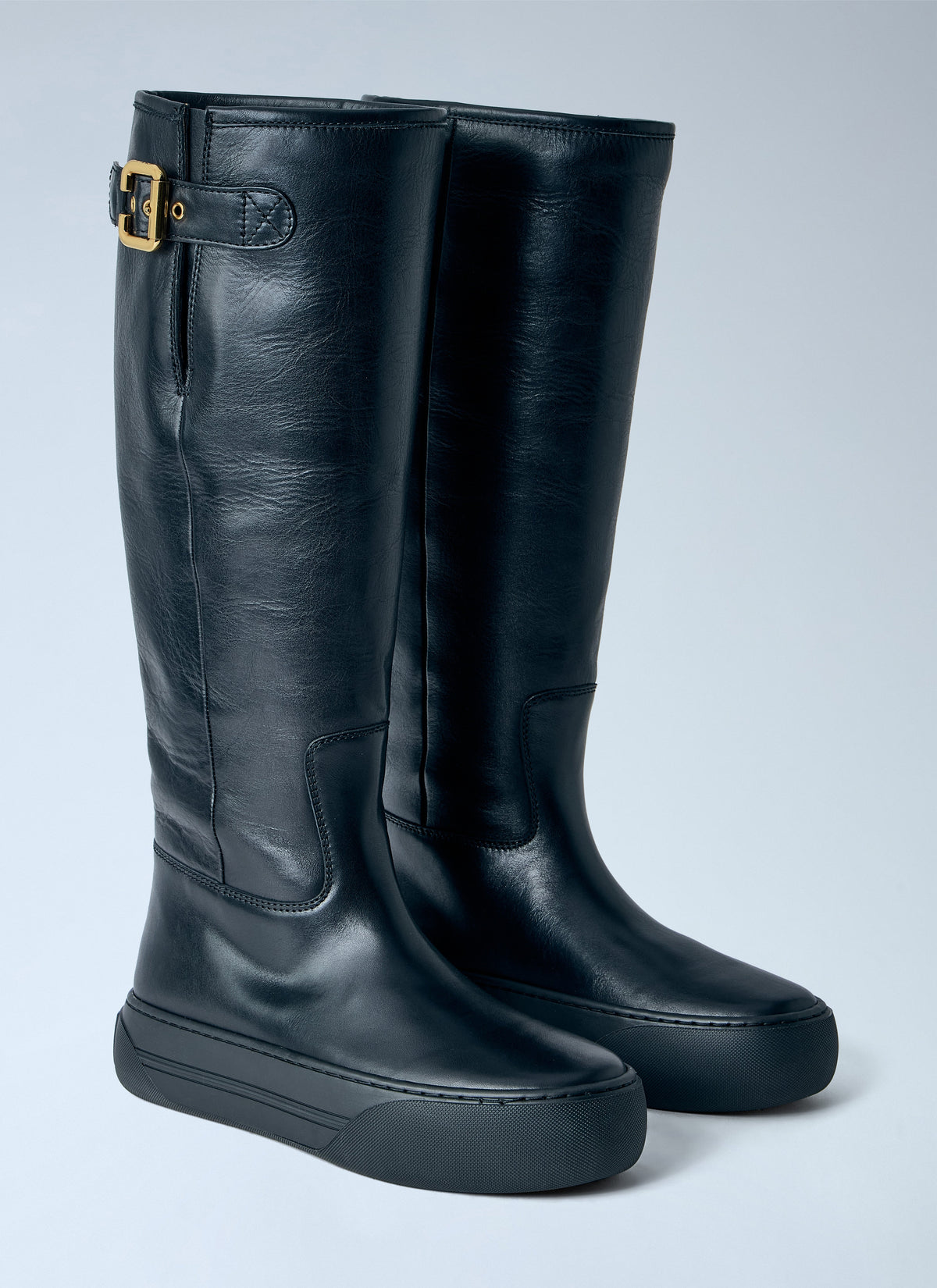 Chloé Women Delia Leather Boots CHLOE
