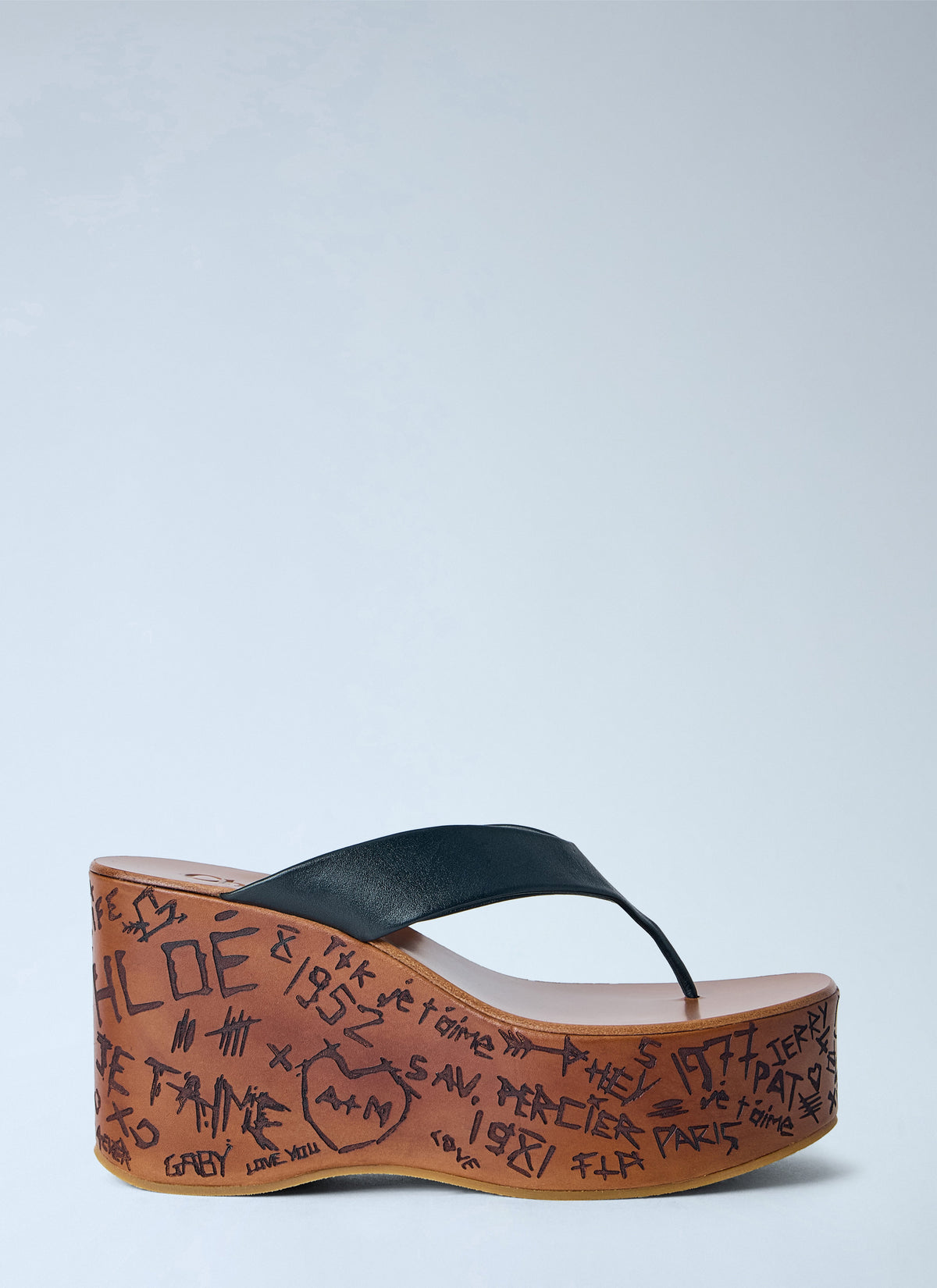 Chloé Women Maxime Wedge Sandals CHLOE