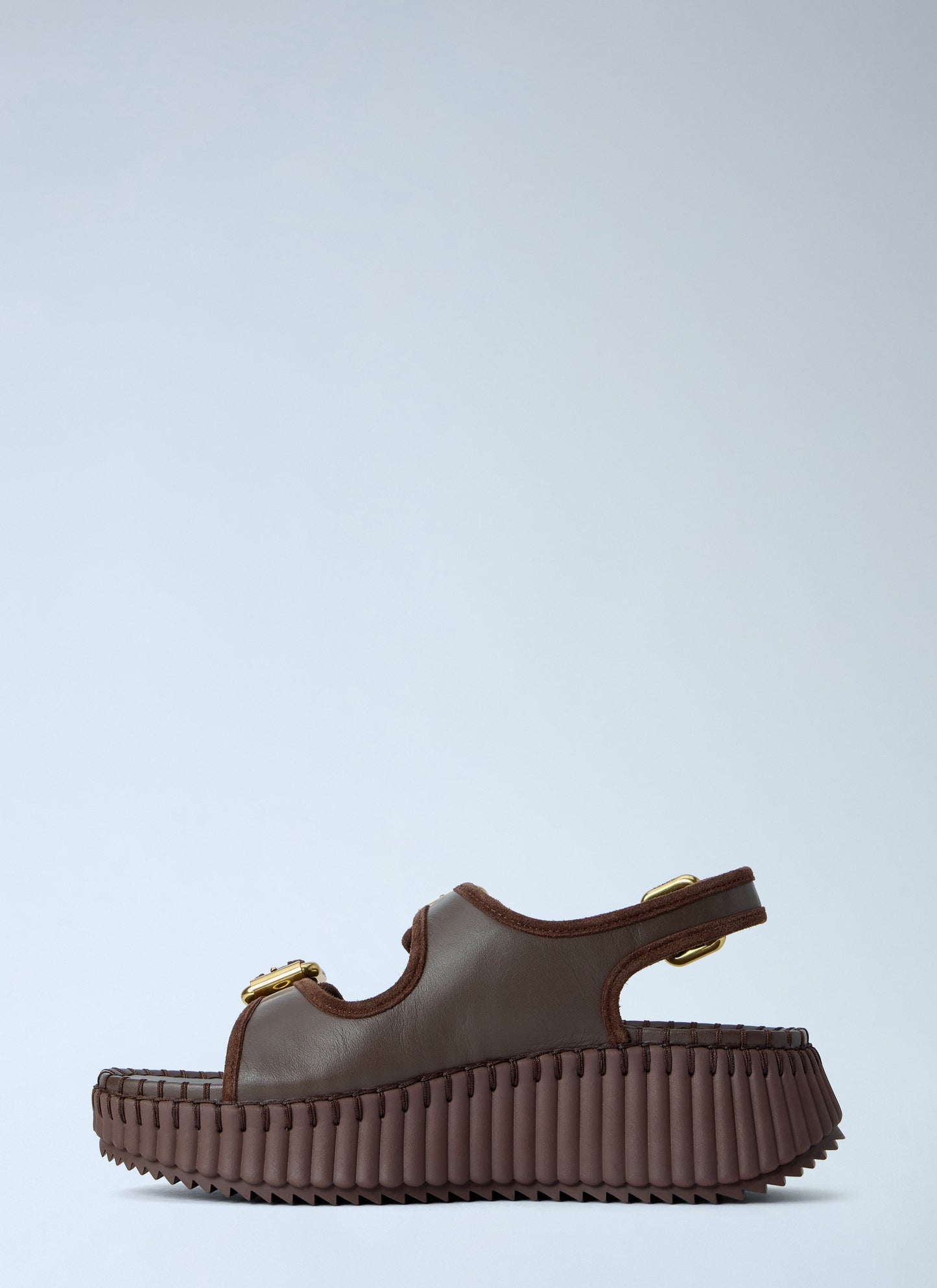 Chloé Women Nama Wedge Sandals CHLOE