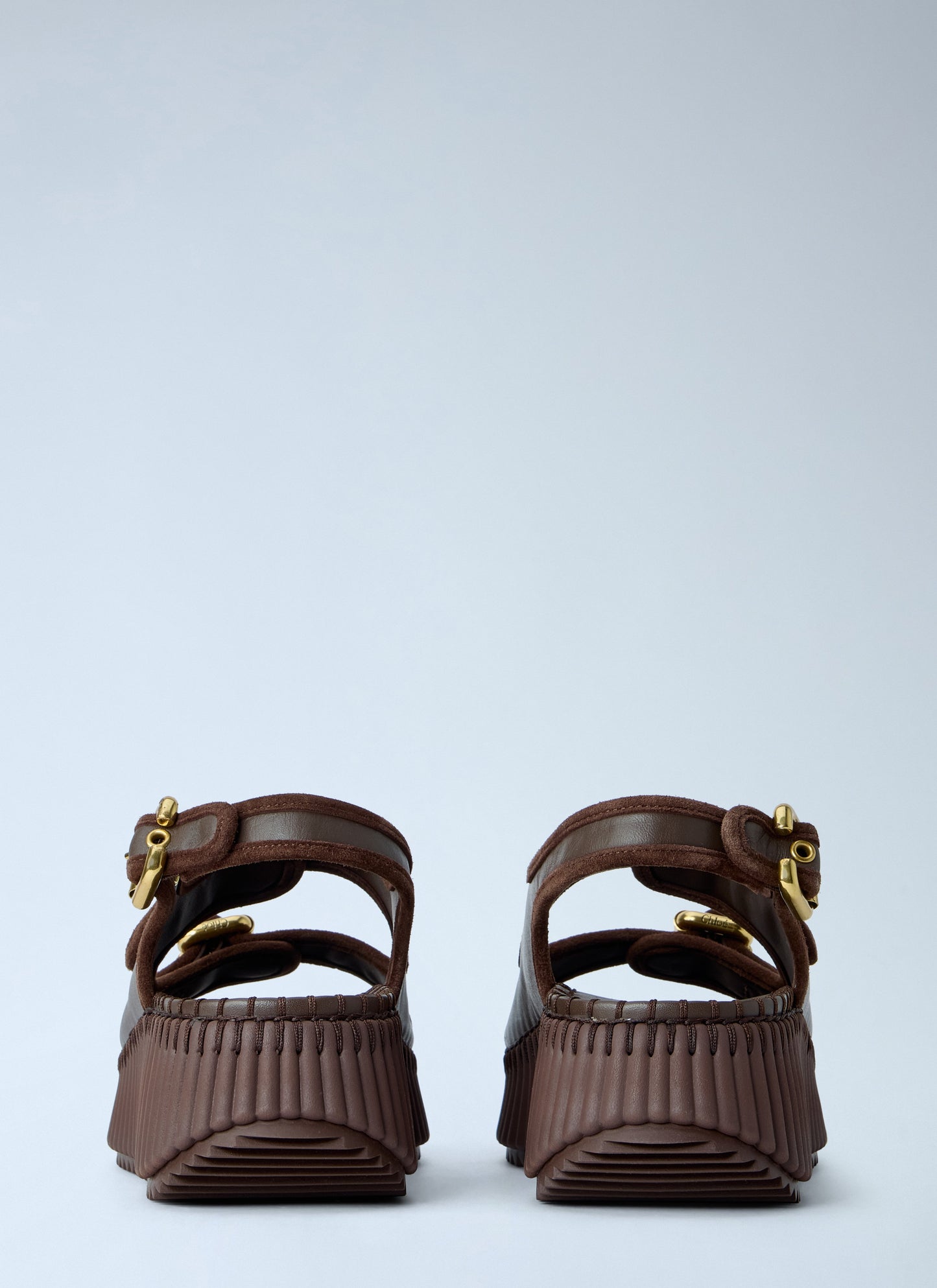 Chloé Women Nama Wedge Sandals CHLOE
