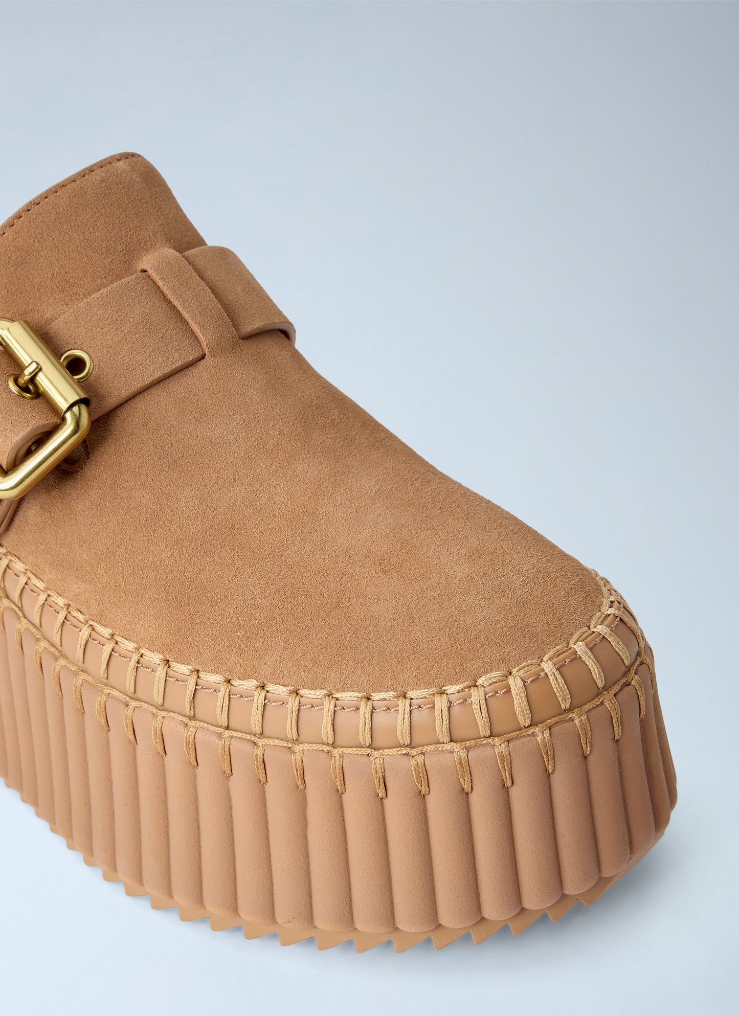 Chloé Women Nama Wedge Mules CHLOE