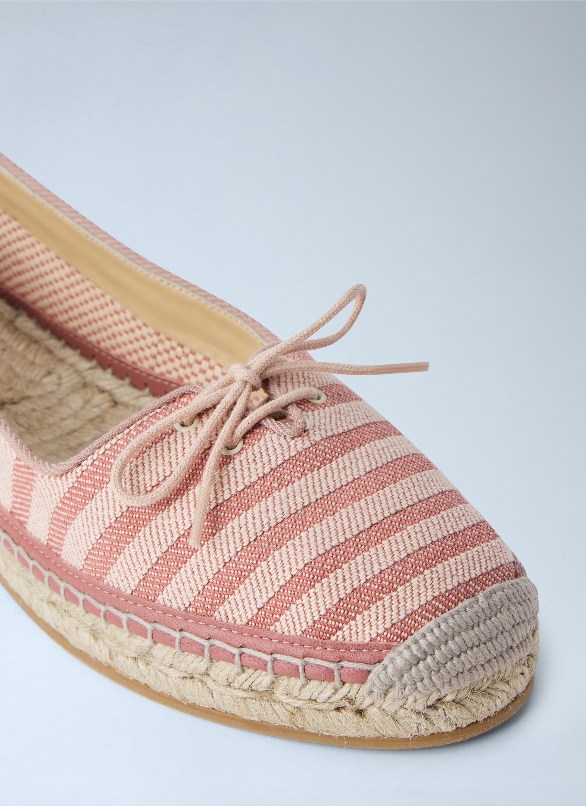 Chloé Women Isla Striped Canvas Espadrilles CHLOE
