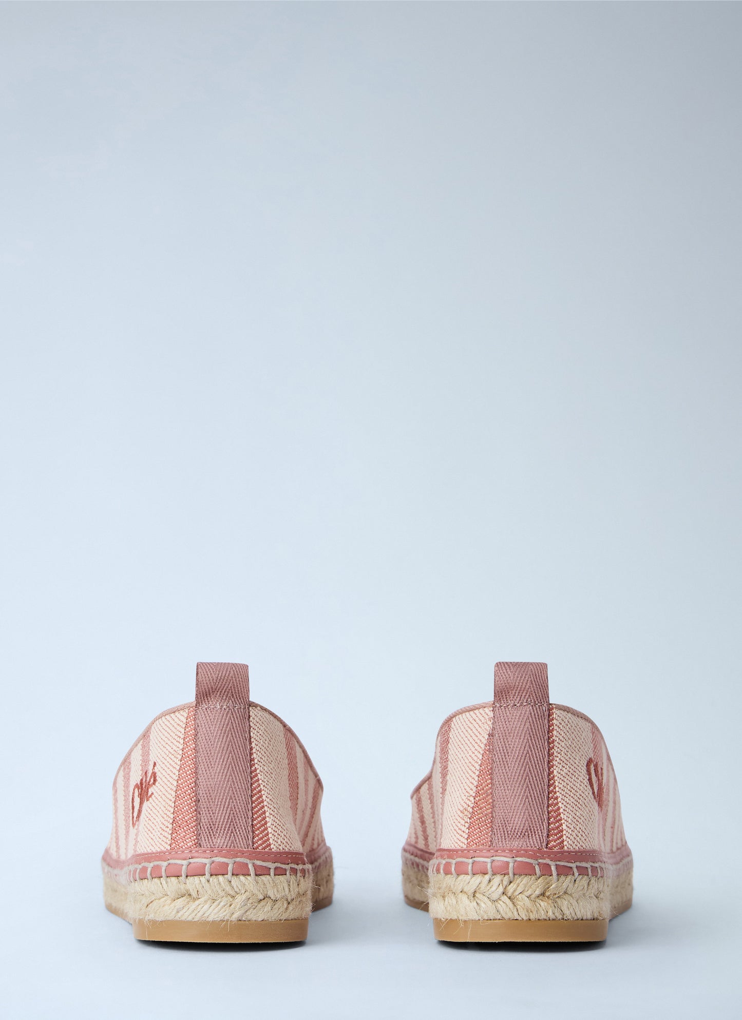 Chloé Women Isla Striped Canvas Espadrilles CHLOE
