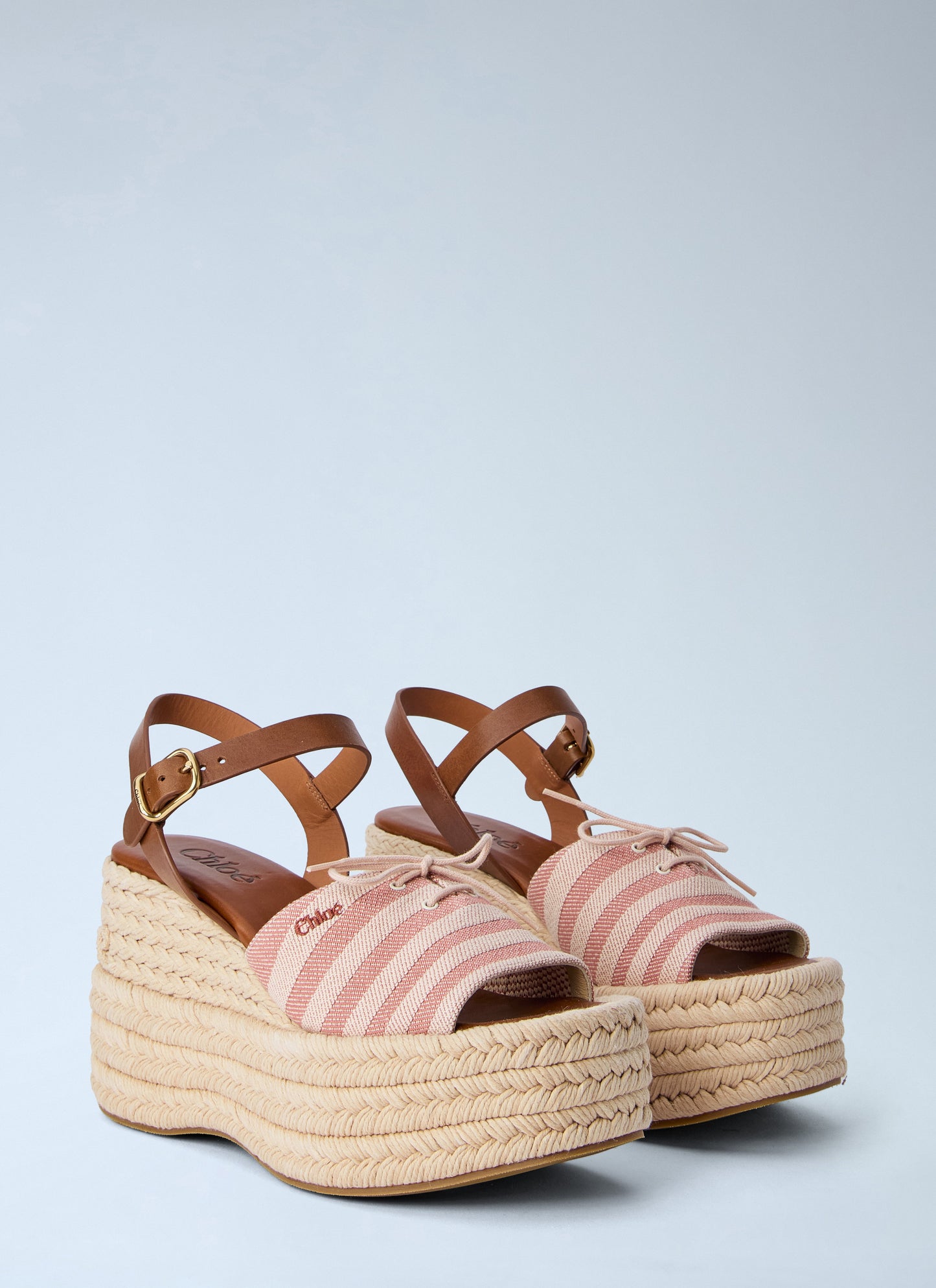 Chloé Women Isla Wedge Espadrilles CHLOE