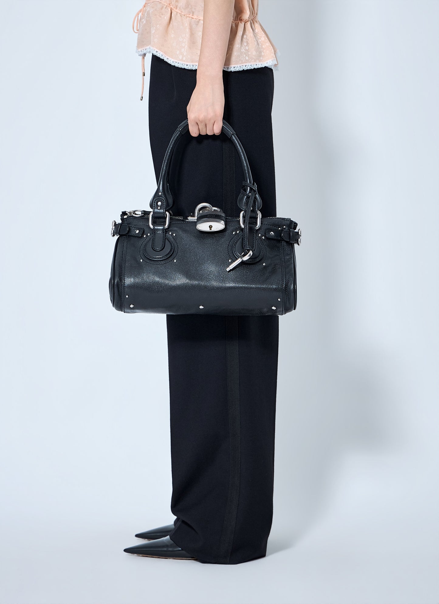 Chloé Women Paddington Full-Grain Leather Shoulder Bag
