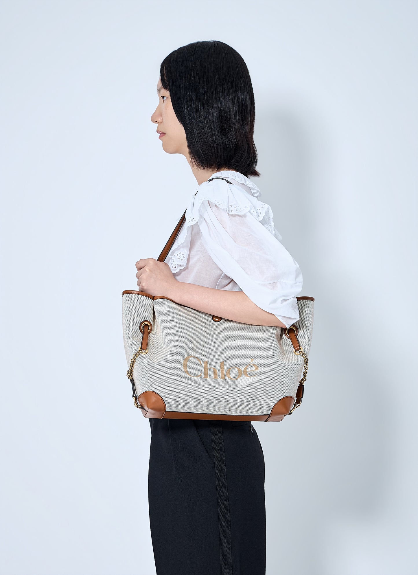 Chloé Women Clover Double Carry Bag