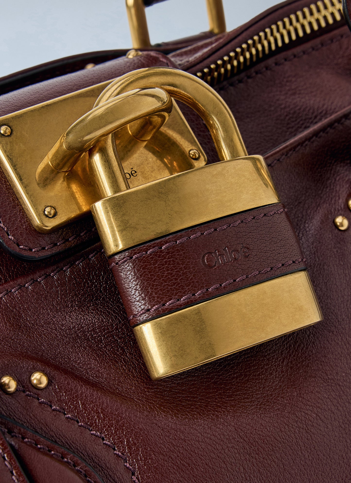 Chloé Women Paddington Grained Shoulder Bag