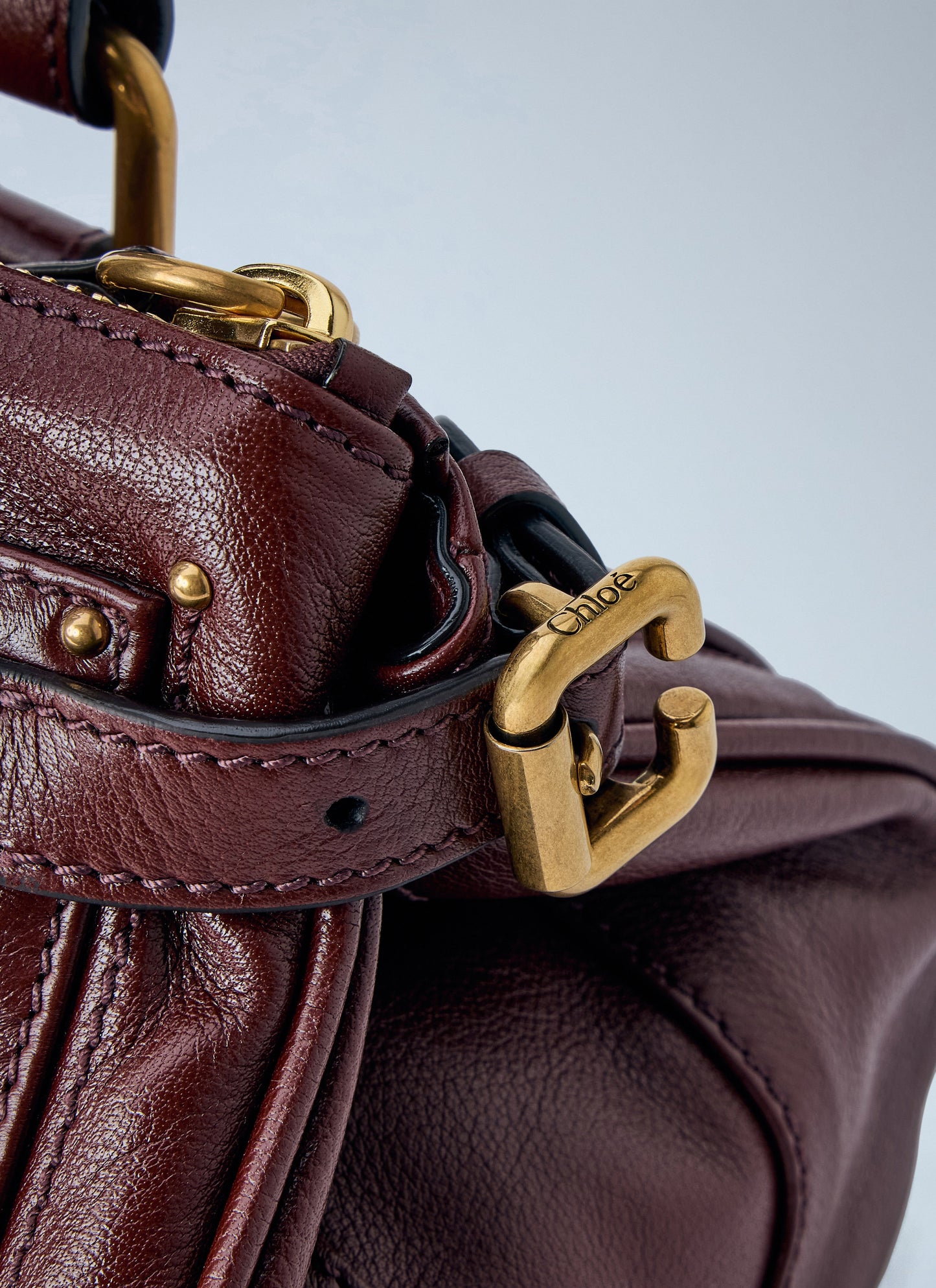 Chloé Women Paddington Grained Shoulder Bag