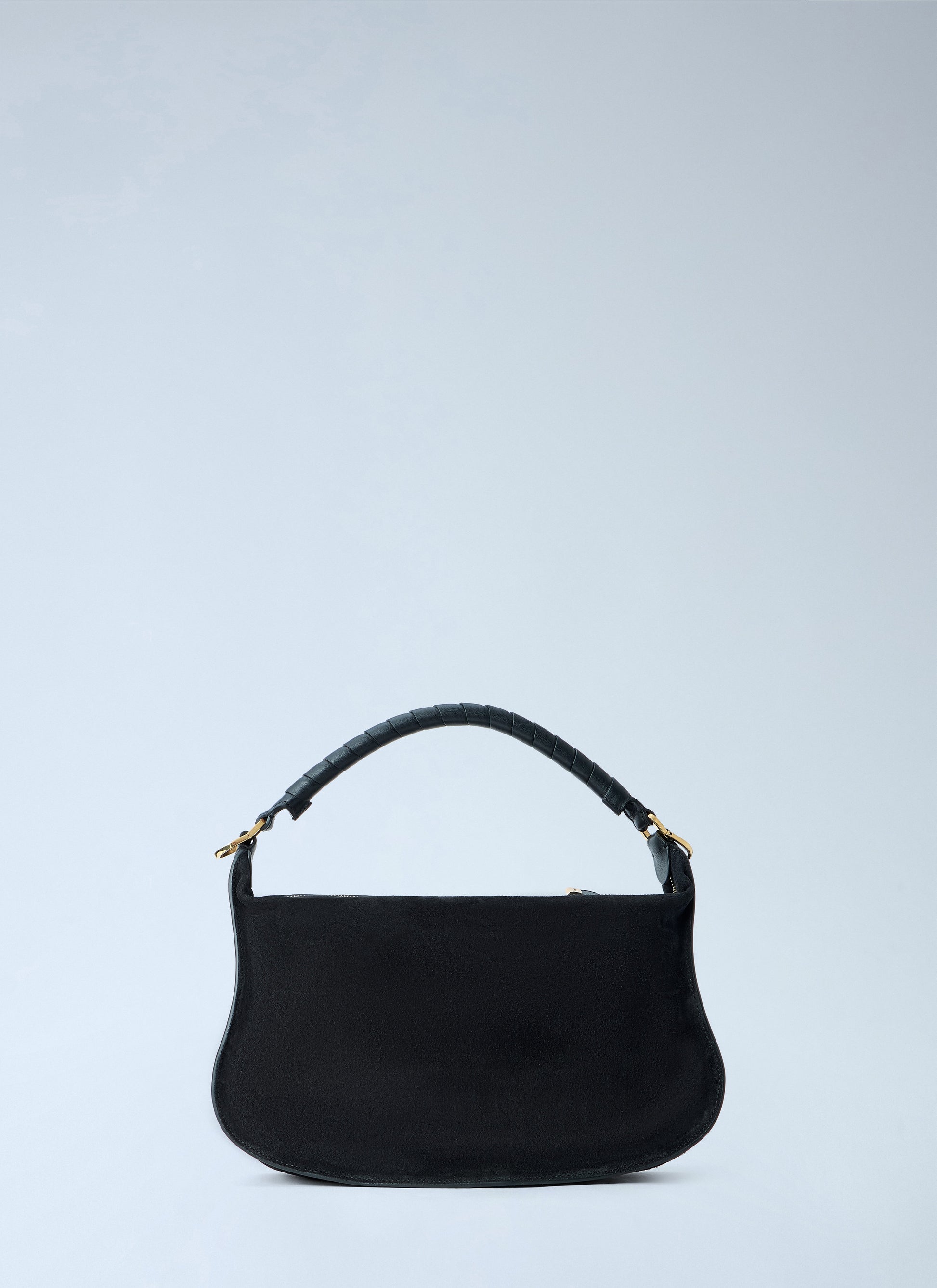 Chloé Women Marcie Medium Studded Suede Shoulder Bag CHLOE