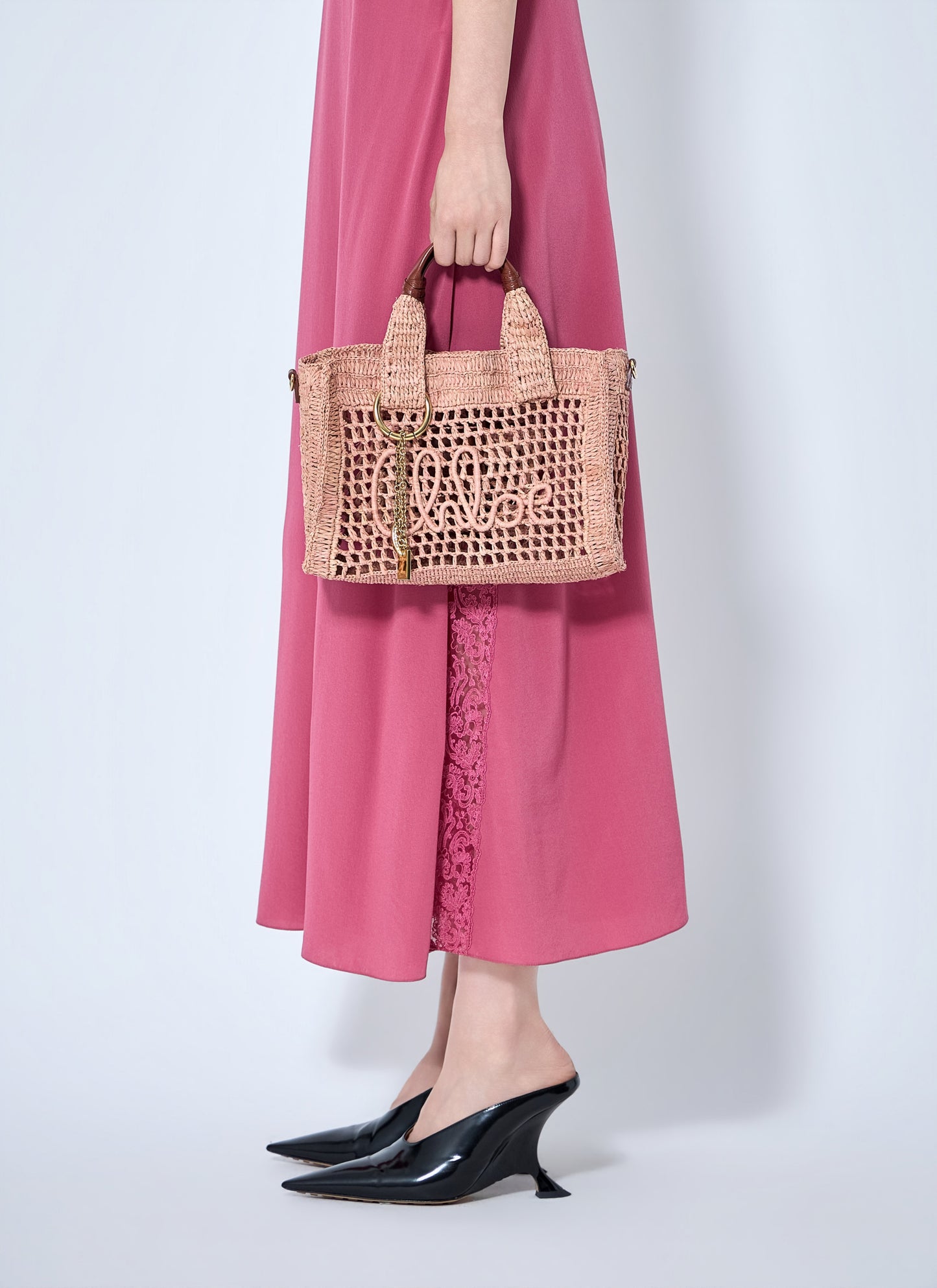 Chloé Women Small Summer Banana East-West Tote Bag