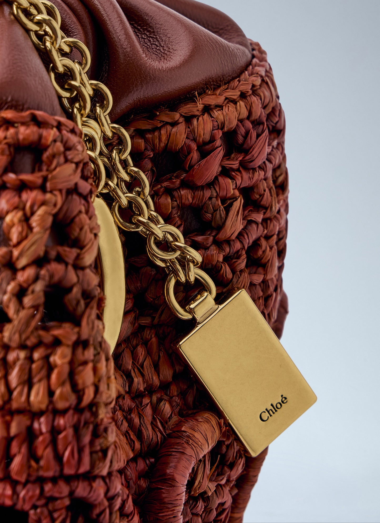 Chloé Women Mini Summer Banana Drawstring Shoulder Bag