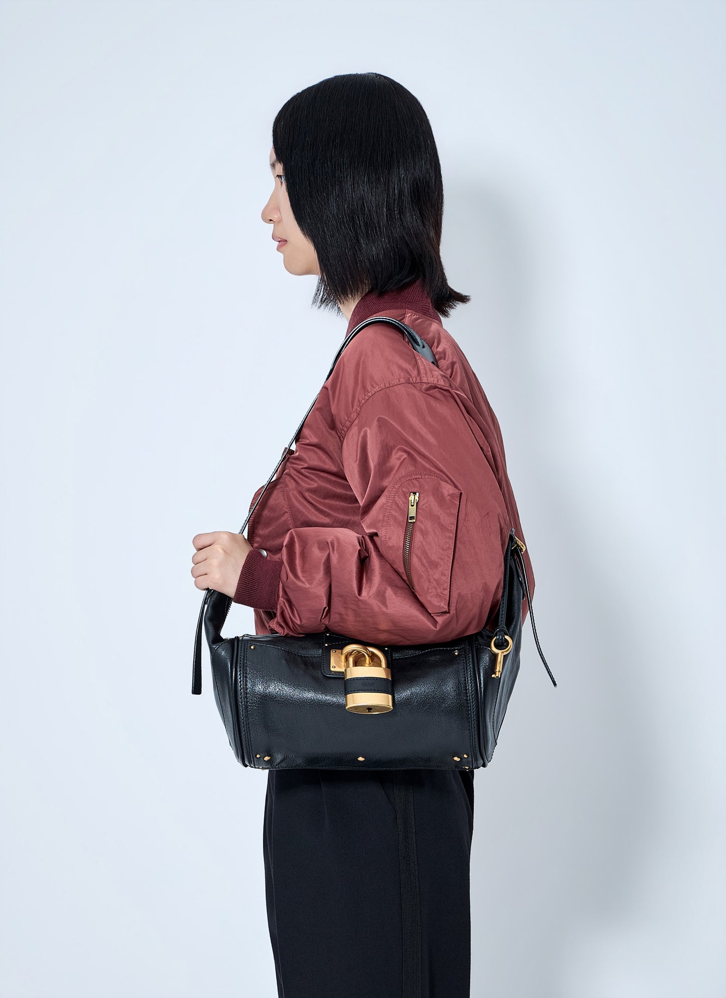 Chloé Women Paddington Grained Shoulder Bag