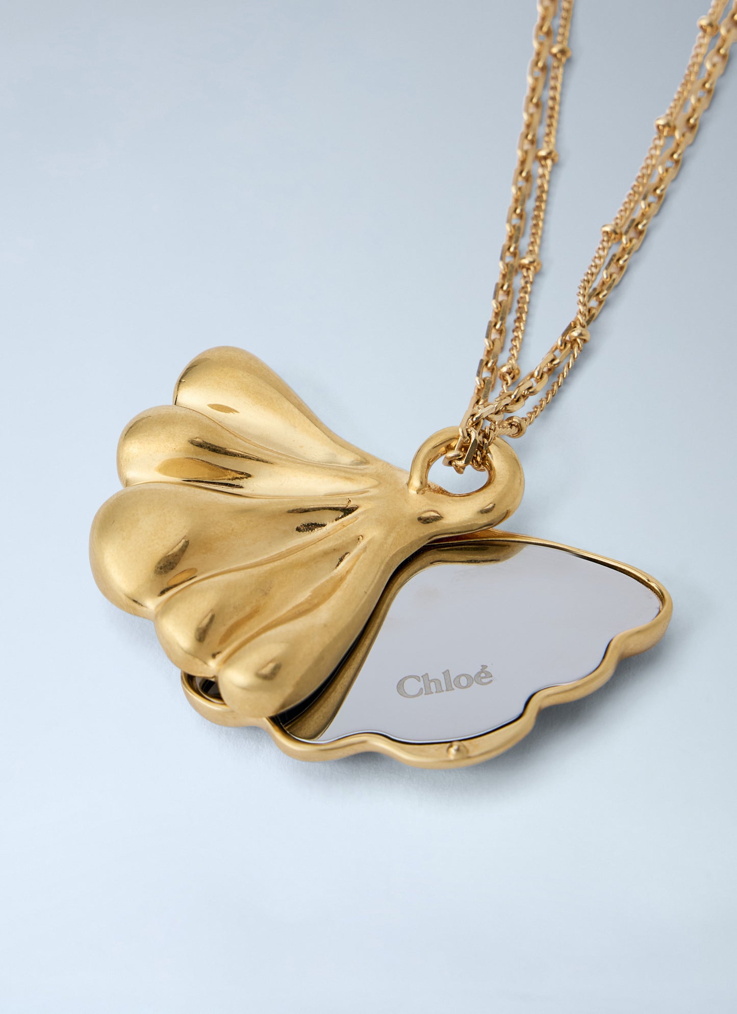 Chloé Women Mirror Pendant Necklace CHLOE