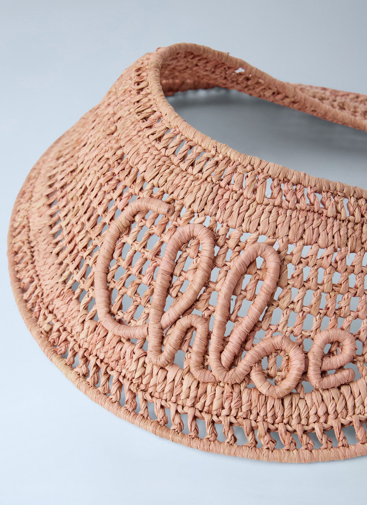 Chloé Women Raffia Visor Hat CHLOE
