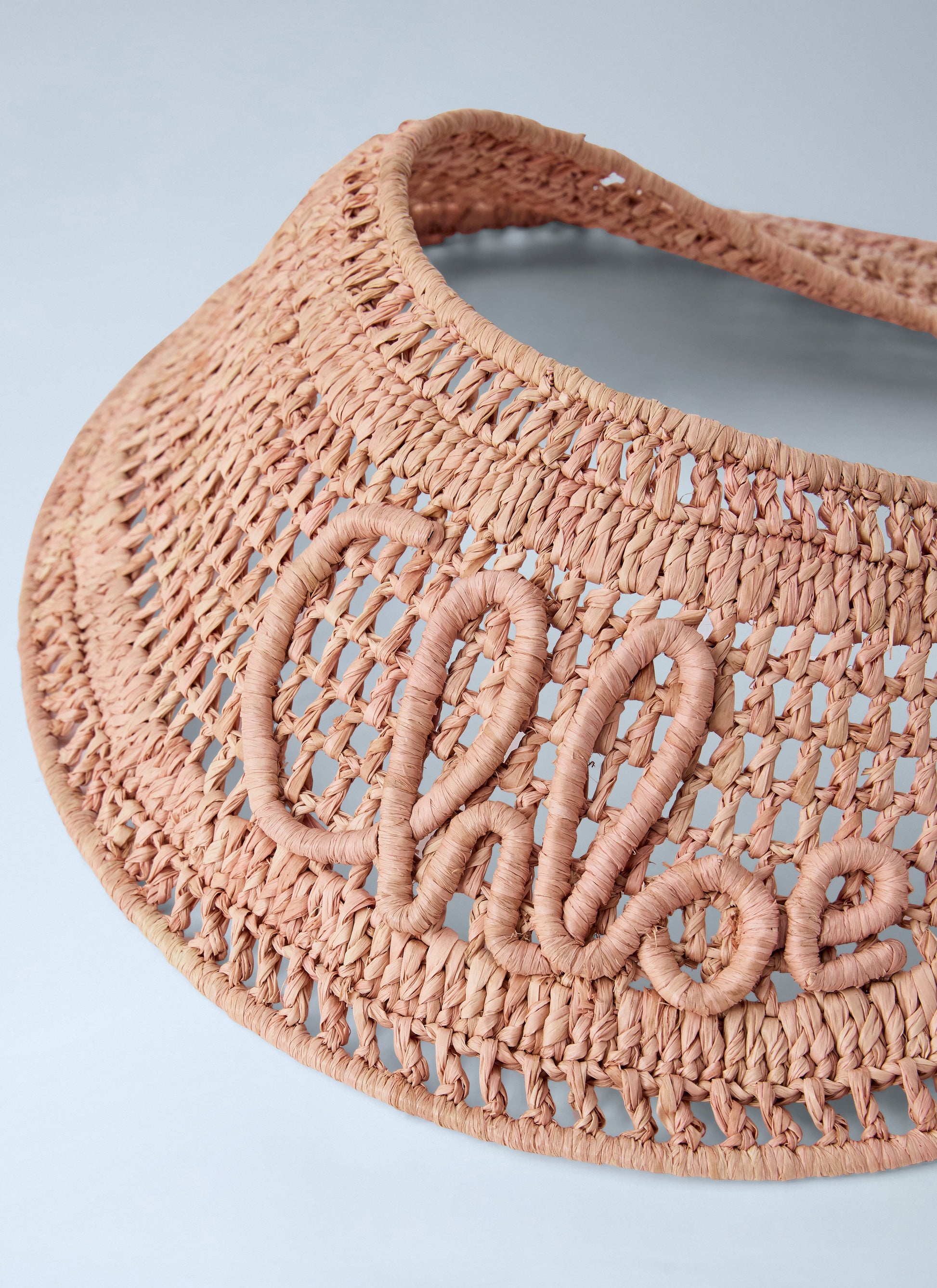 Chloé Women Raffia Visor Hat CHLOE