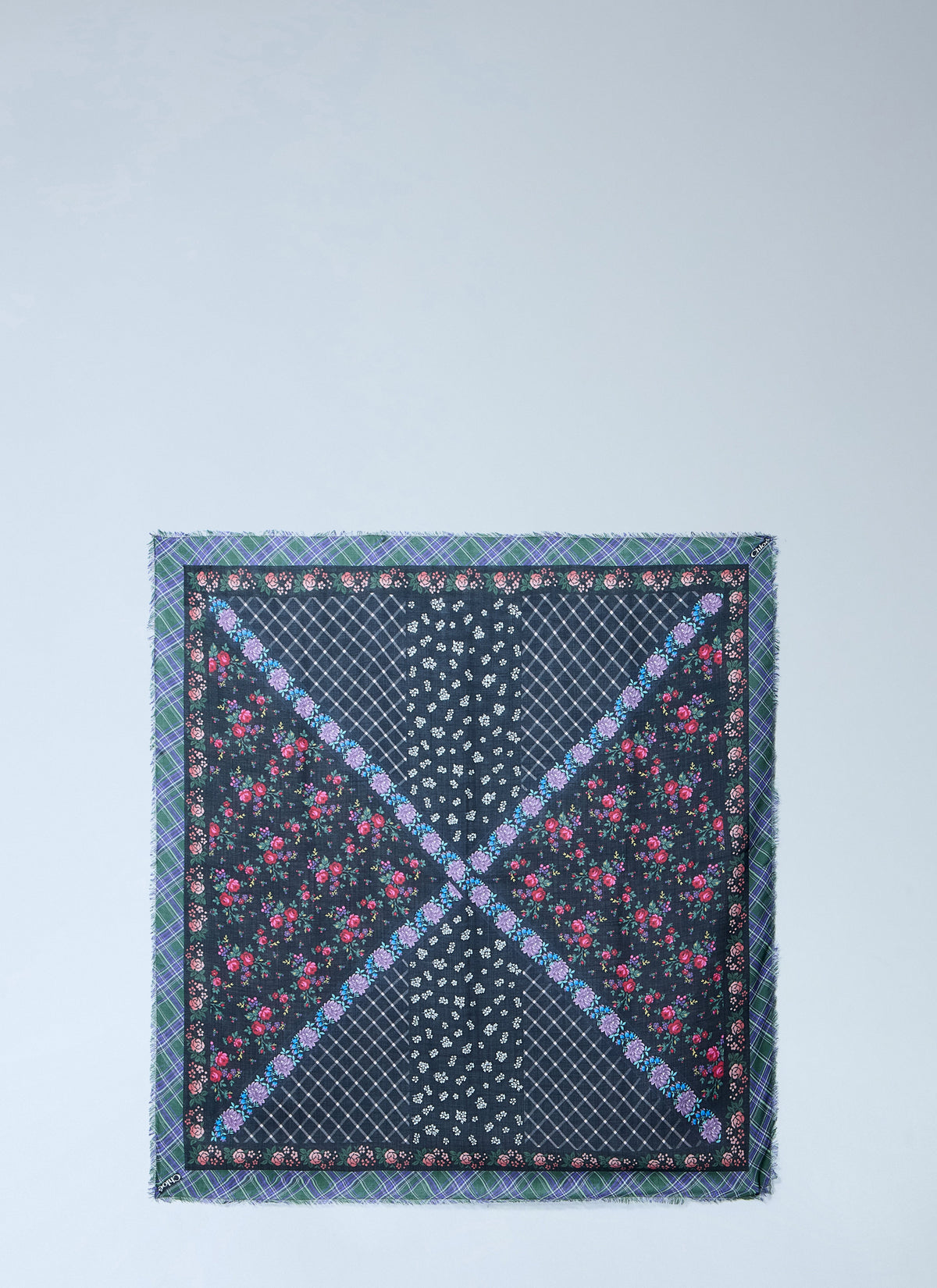 Chloé Women Folk Square Scarf CHLOE