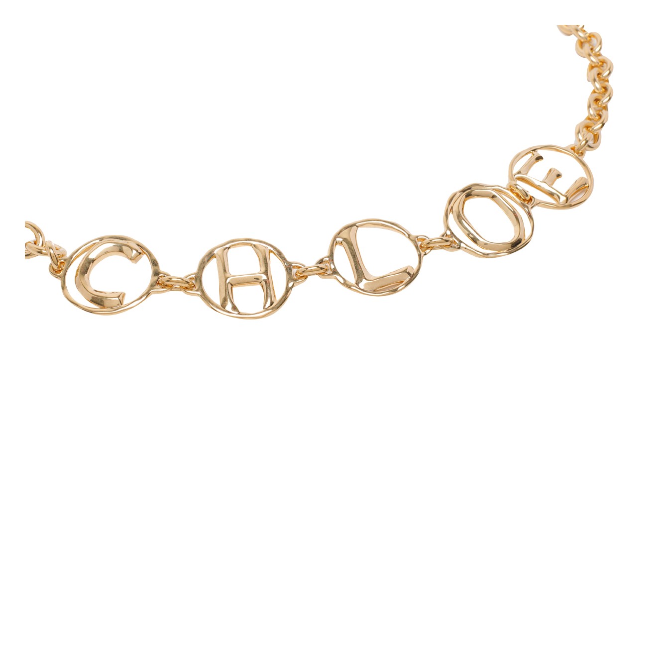 Chloe' Women Chloe' Letters Jewelled Belt CHLOE