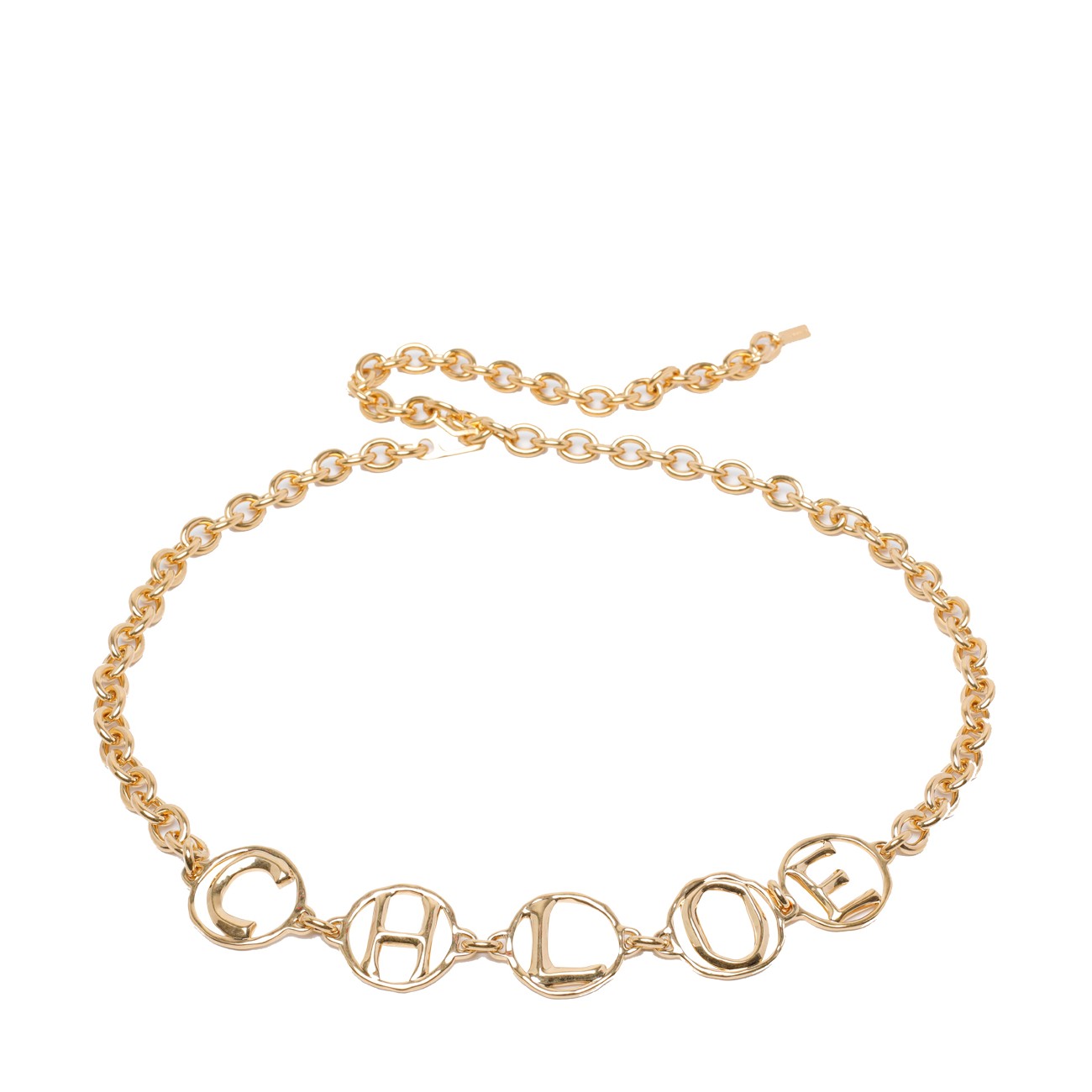 Chloe' Women Chloe' Letters Jewelled Belt CHLOE